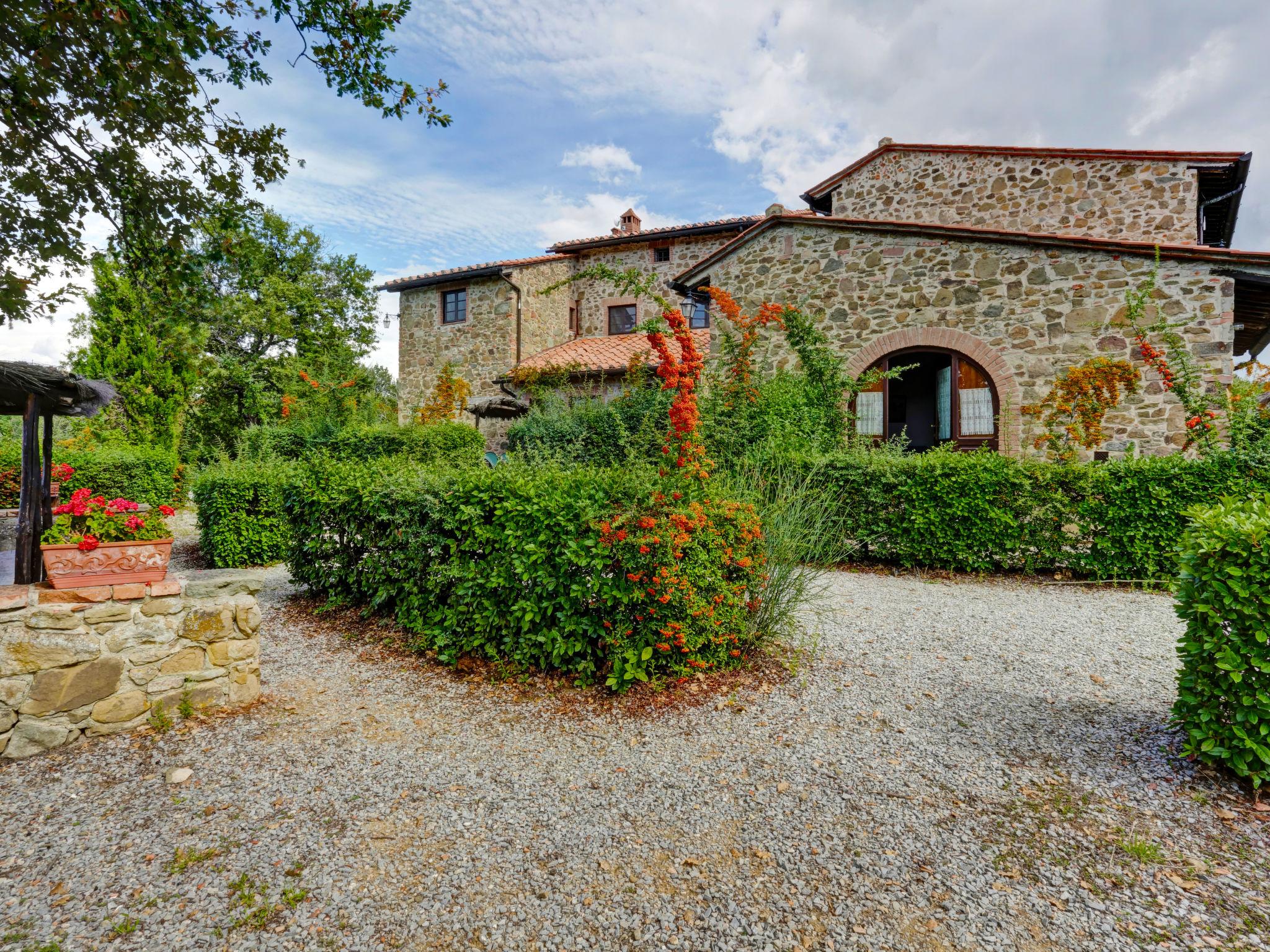 Foto 25 - Apartamento de 2 quartos em Gaiole in Chianti com piscina e jardim