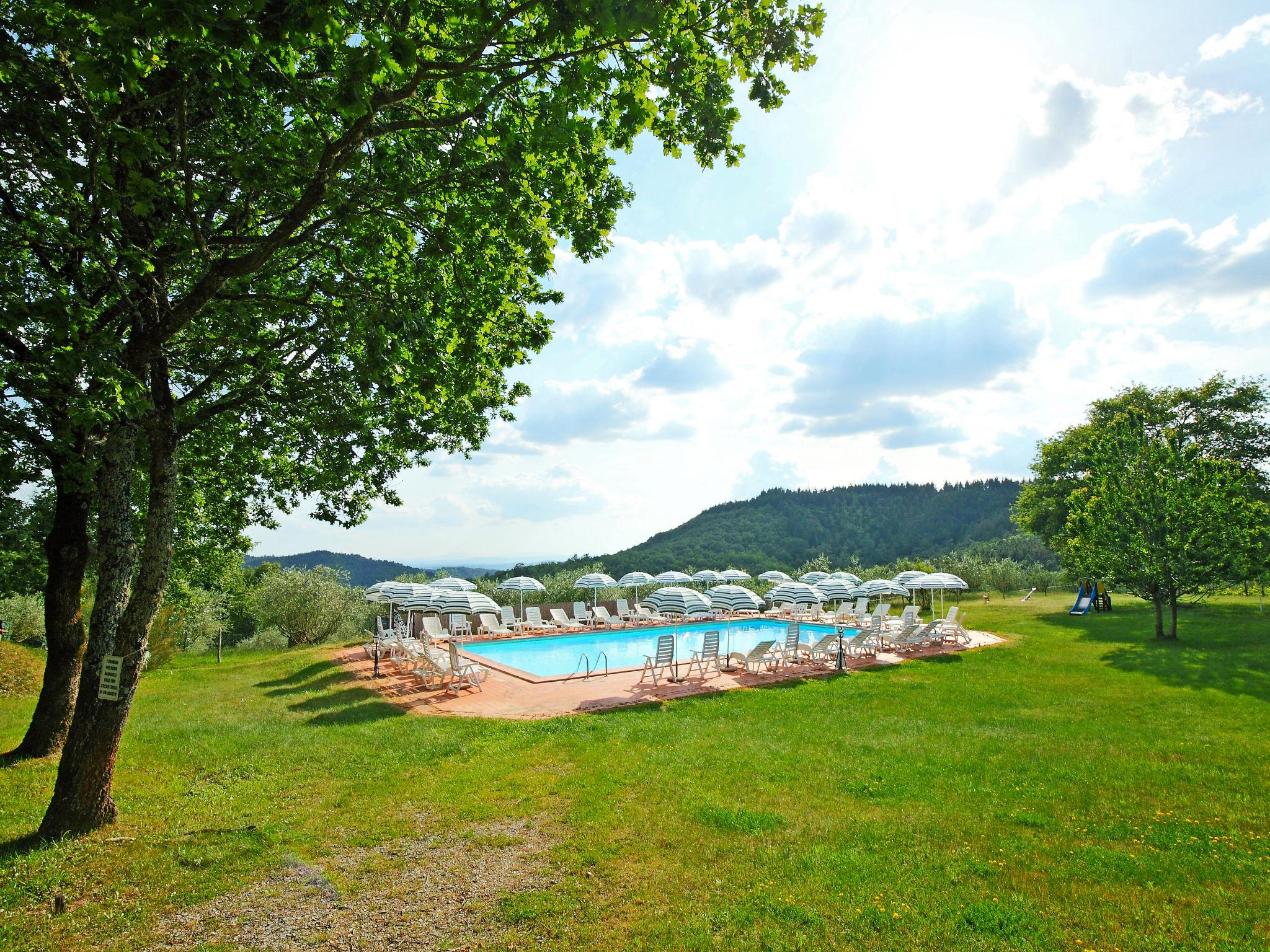 Photo 27 - Appartement de 2 chambres à Gaiole in Chianti avec piscine et jardin