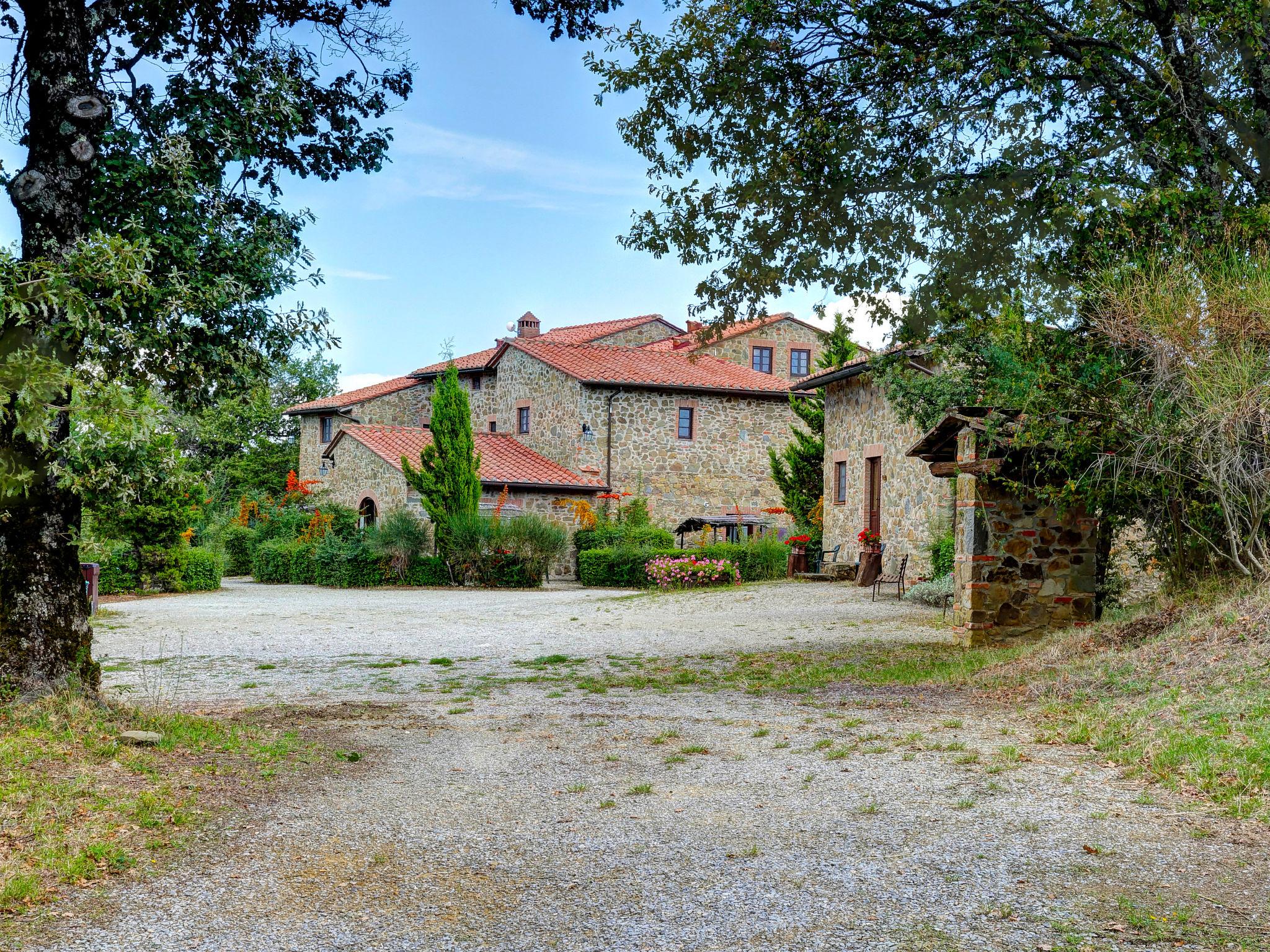 Foto 21 - Casa con 1 camera da letto a Gaiole in Chianti con piscina e giardino