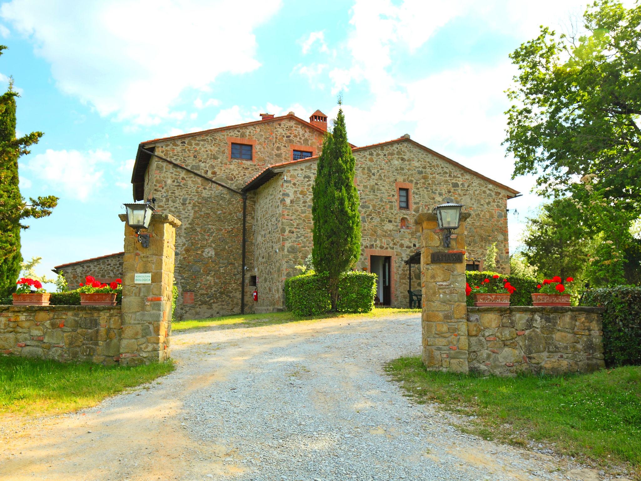 Foto 28 - Apartamento de 2 habitaciones en Gaiole in Chianti con piscina y jardín