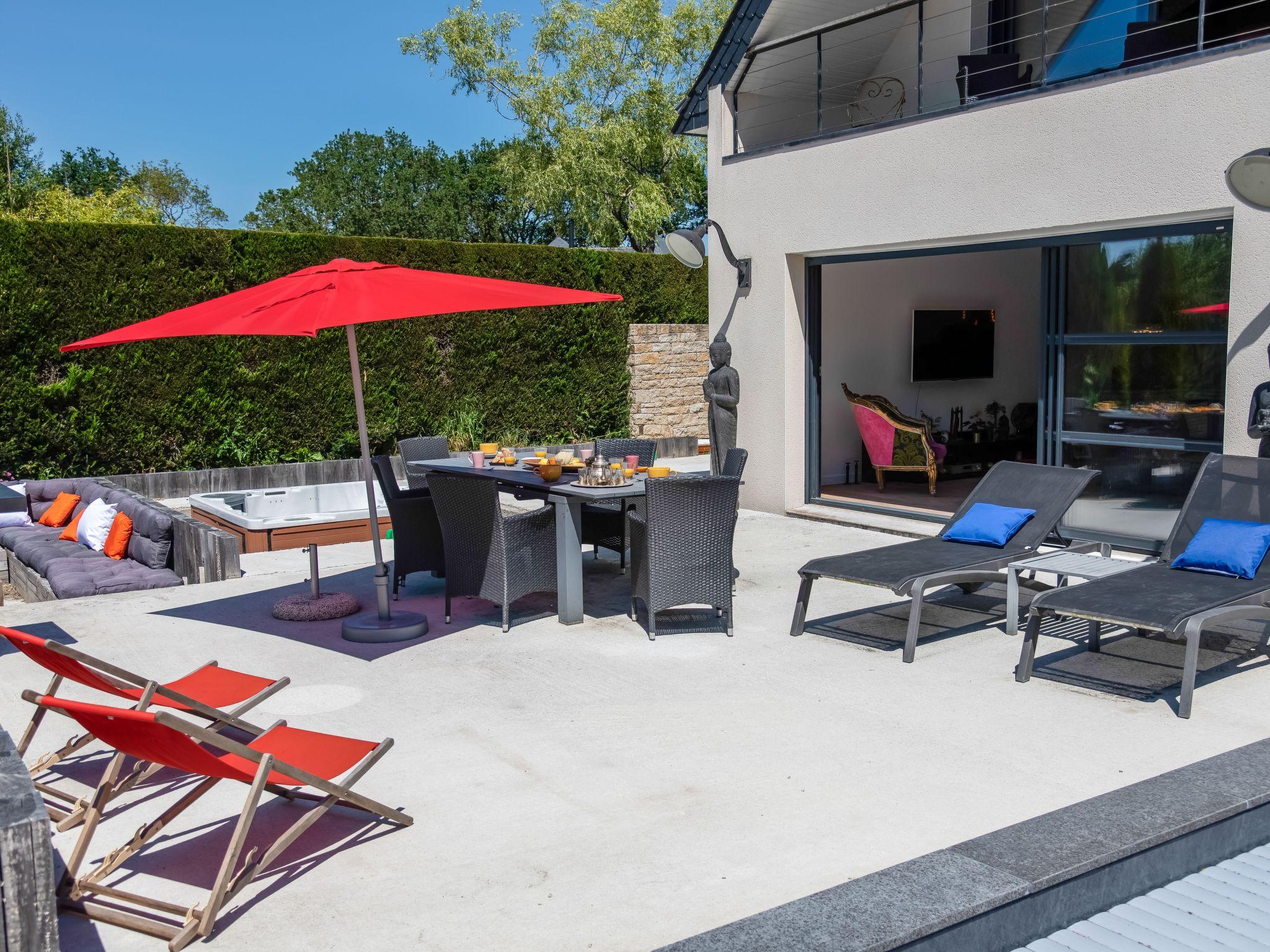 Photo 19 - Maison de 3 chambres à Carnac avec piscine privée et vues à la mer