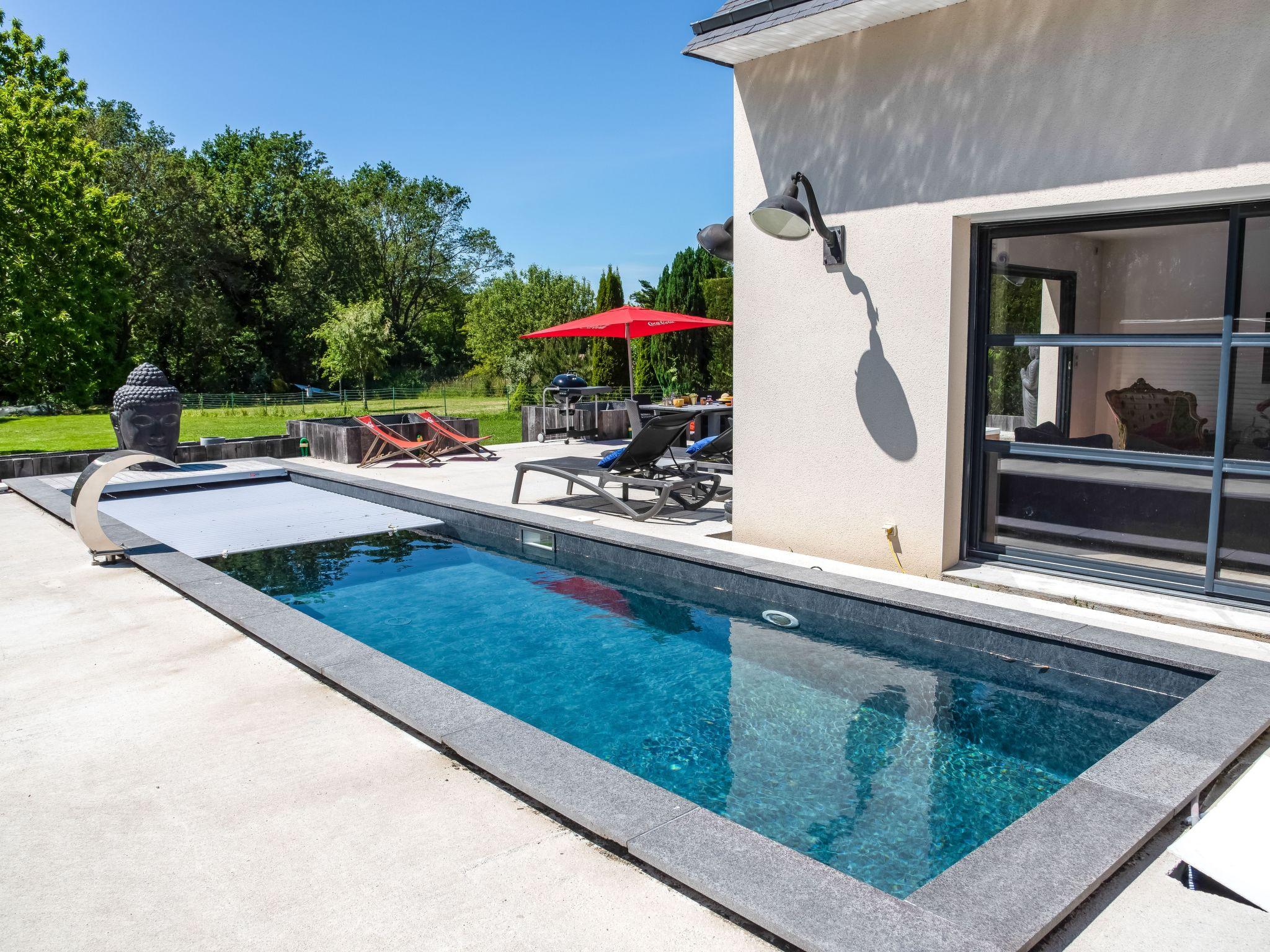 Foto 1 - Casa de 3 habitaciones en Carnac con piscina privada y jardín