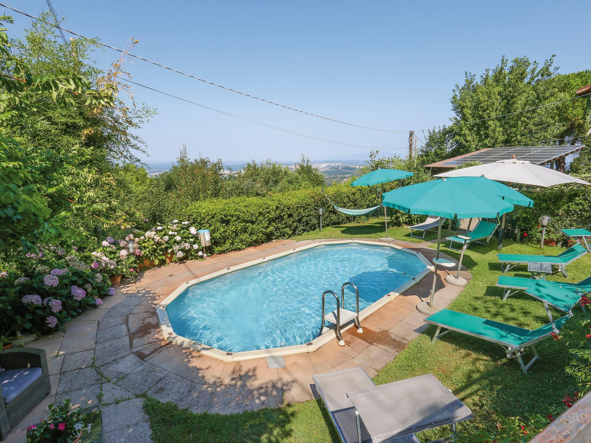 Foto 2 - Casa de 3 habitaciones en Montaione con piscina privada y terraza