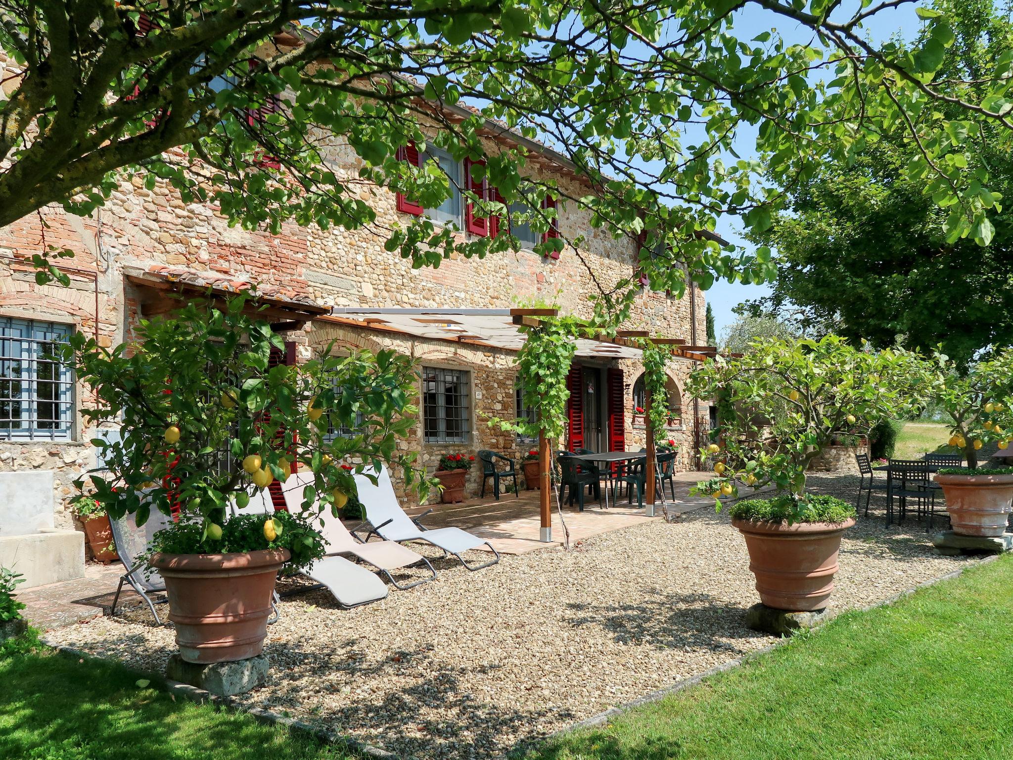 Foto 1 - Casa con 4 camere da letto a San Casciano in Val di Pesa con piscina privata e giardino