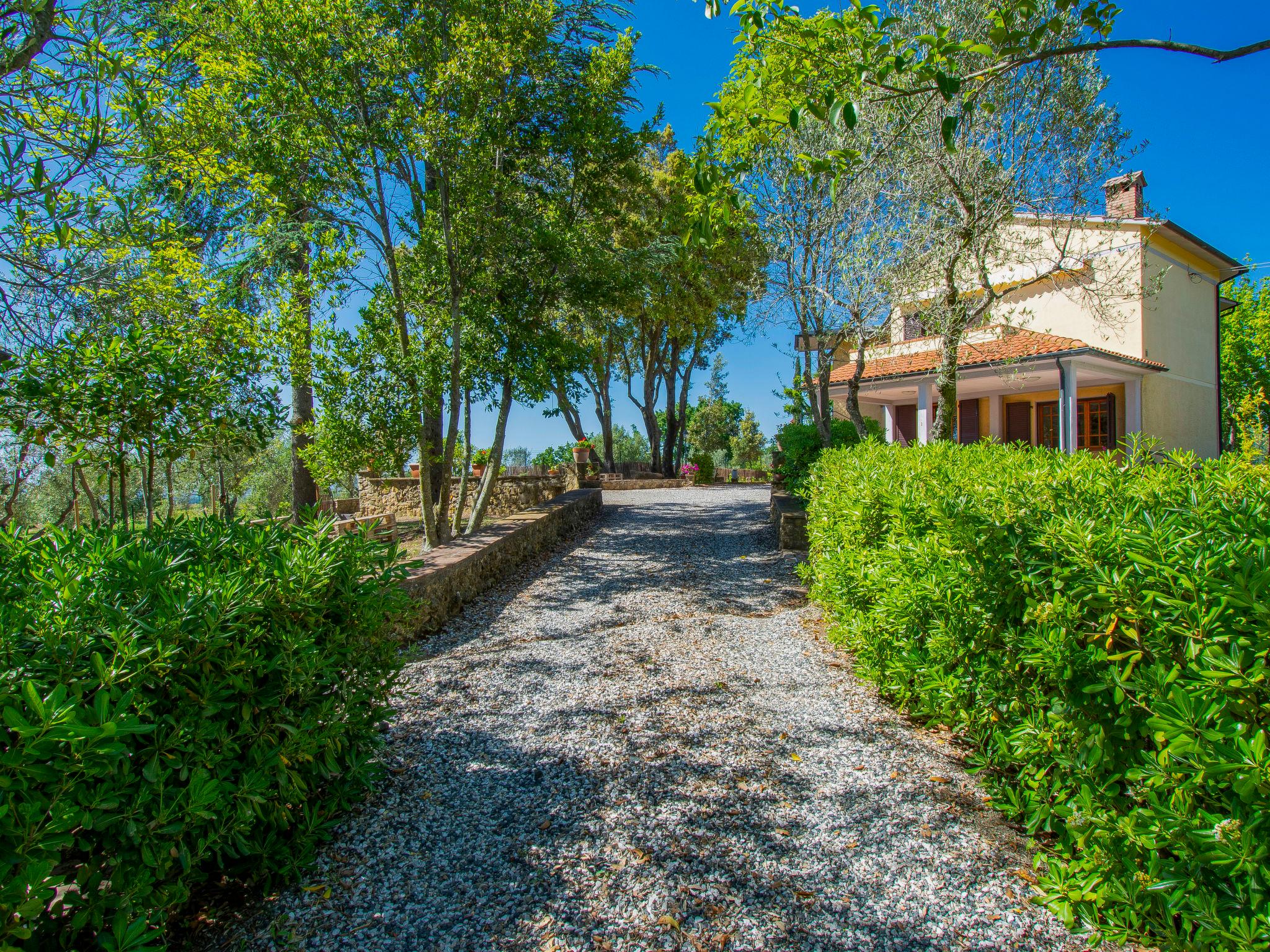 Foto 1 - Appartamento con 2 camere da letto a Casale Marittimo con piscina e giardino