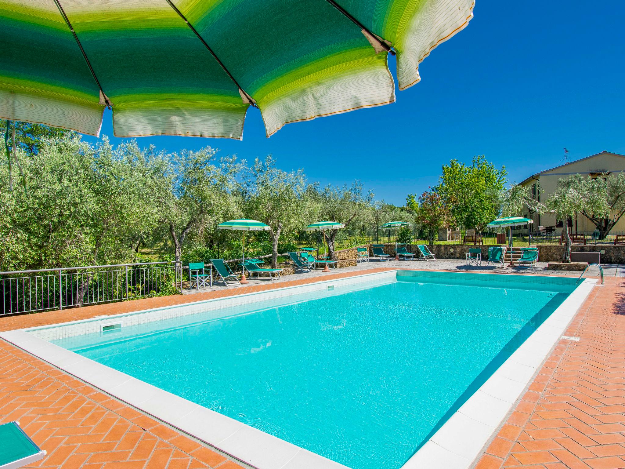 Photo 1 - Appartement de 2 chambres à Casale Marittimo avec piscine et jardin