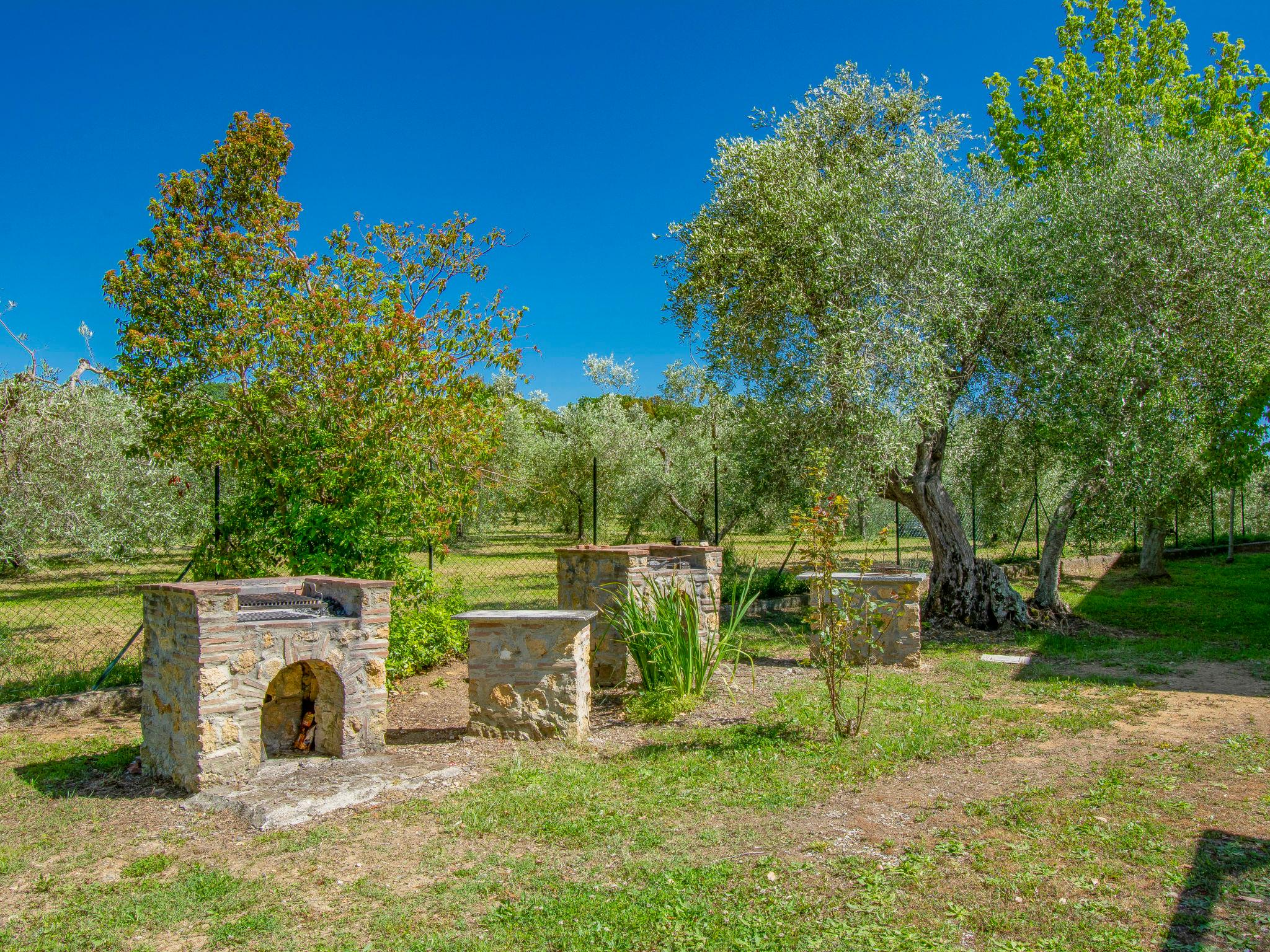 Foto 14 - Appartamento con 2 camere da letto a Casale Marittimo con piscina e giardino