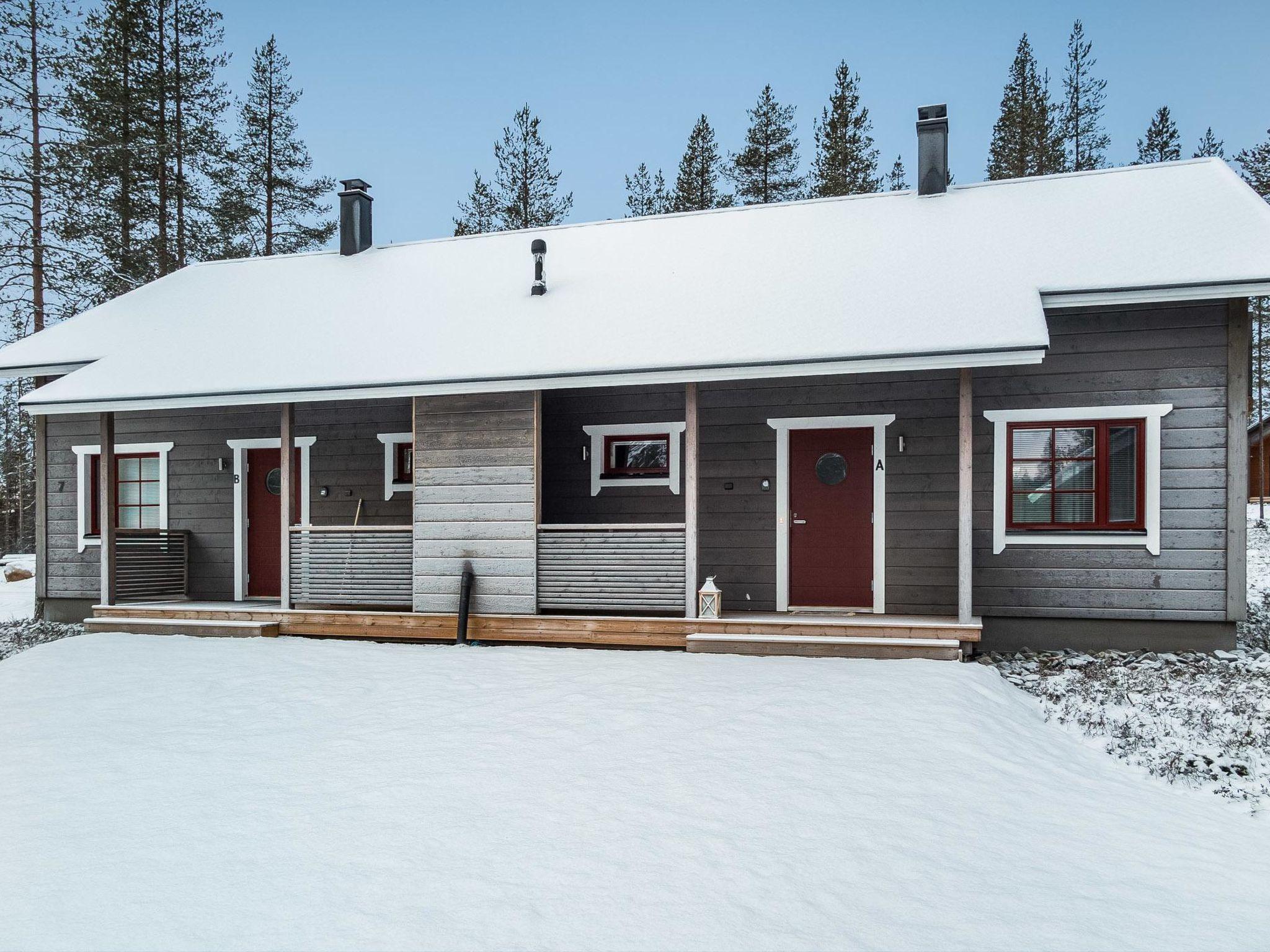 Foto 2 - Haus mit 1 Schlafzimmer in Kolari mit sauna und blick auf die berge