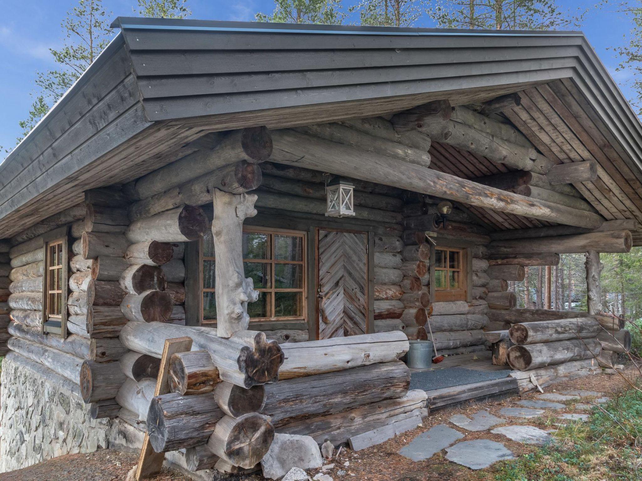 Foto 2 - Haus mit 1 Schlafzimmer in Kolari mit sauna und blick auf die berge