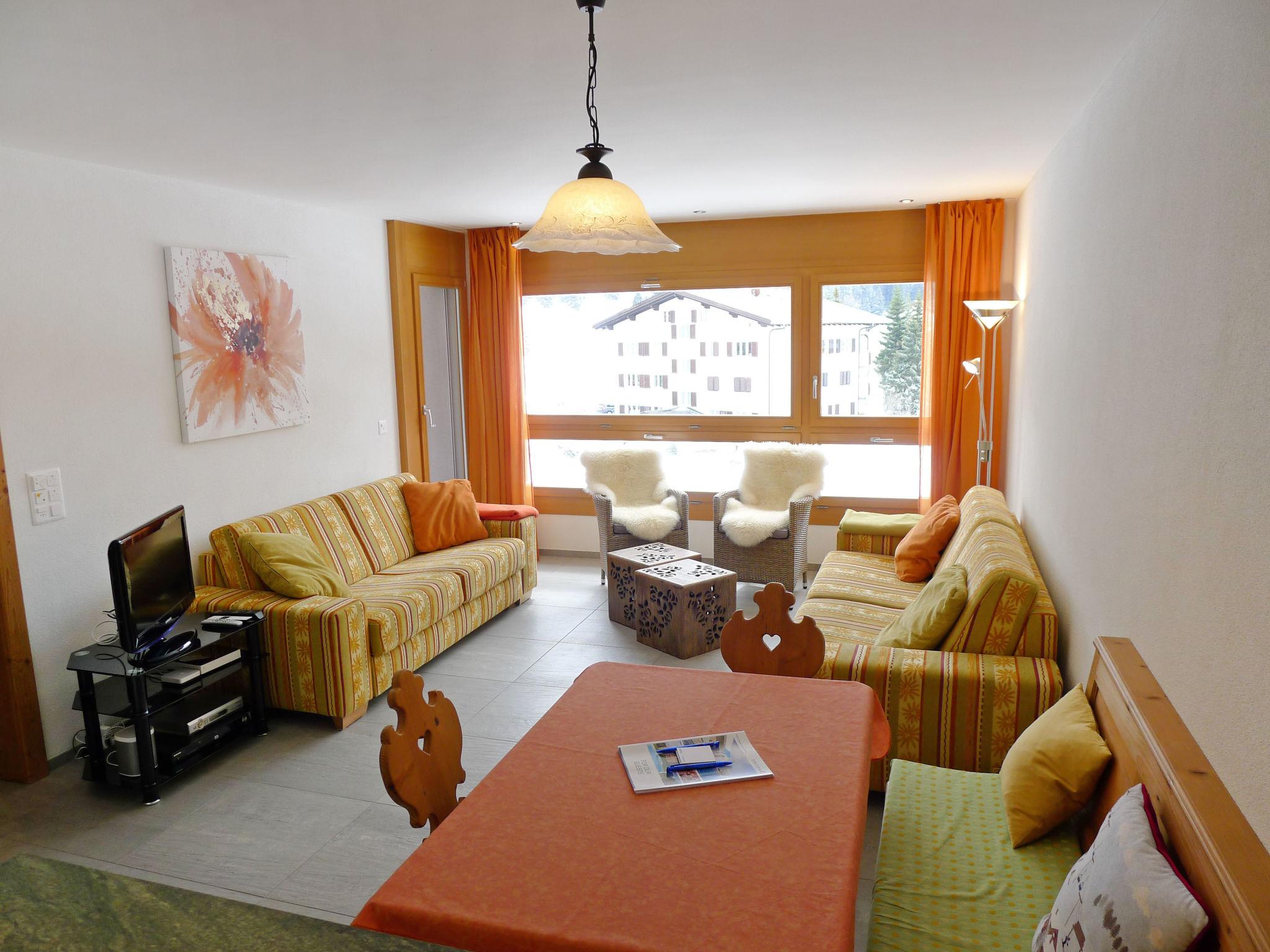 Foto 2 - Apartamento de 1 quarto em Vaz/Obervaz com vista para a montanha