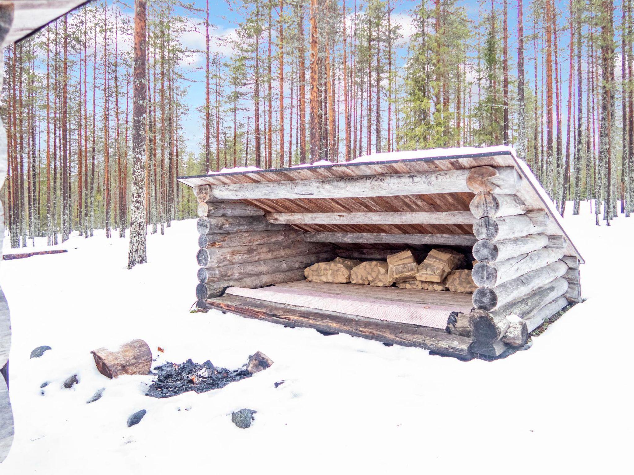 Foto 29 - Casa de 3 habitaciones en Kuusamo con sauna y vistas a la montaña