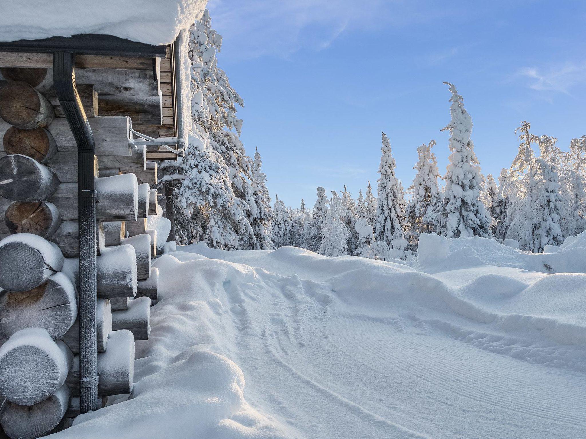 Foto 17 - Casa de 1 quarto em Kuusamo com sauna e vista para a montanha