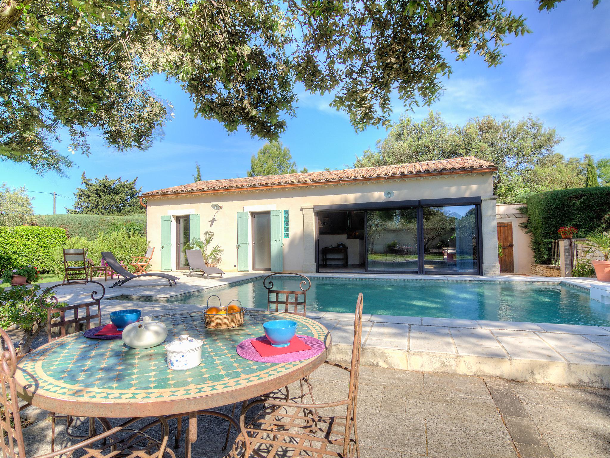 Foto 17 - Casa de 1 quarto em Carpentras com piscina privada e terraço