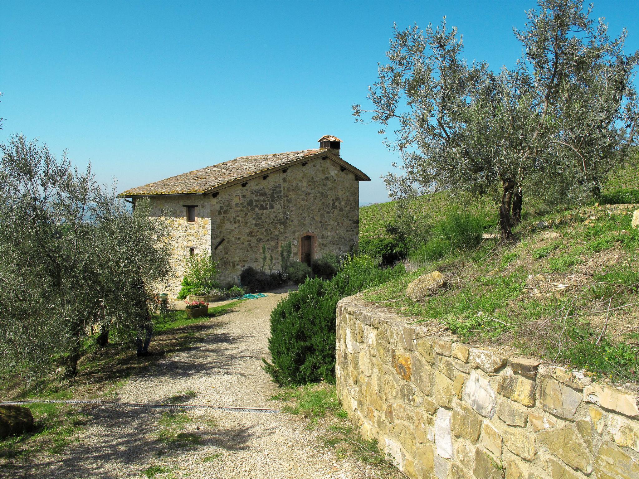 Foto 17 - Haus mit 2 Schlafzimmern in Castellina in Chianti mit schwimmbad und garten