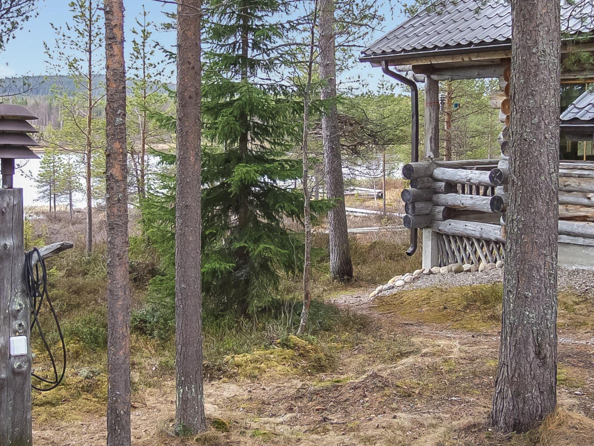 Foto 19 - Haus mit 1 Schlafzimmer in Kuusamo mit sauna und blick auf die berge