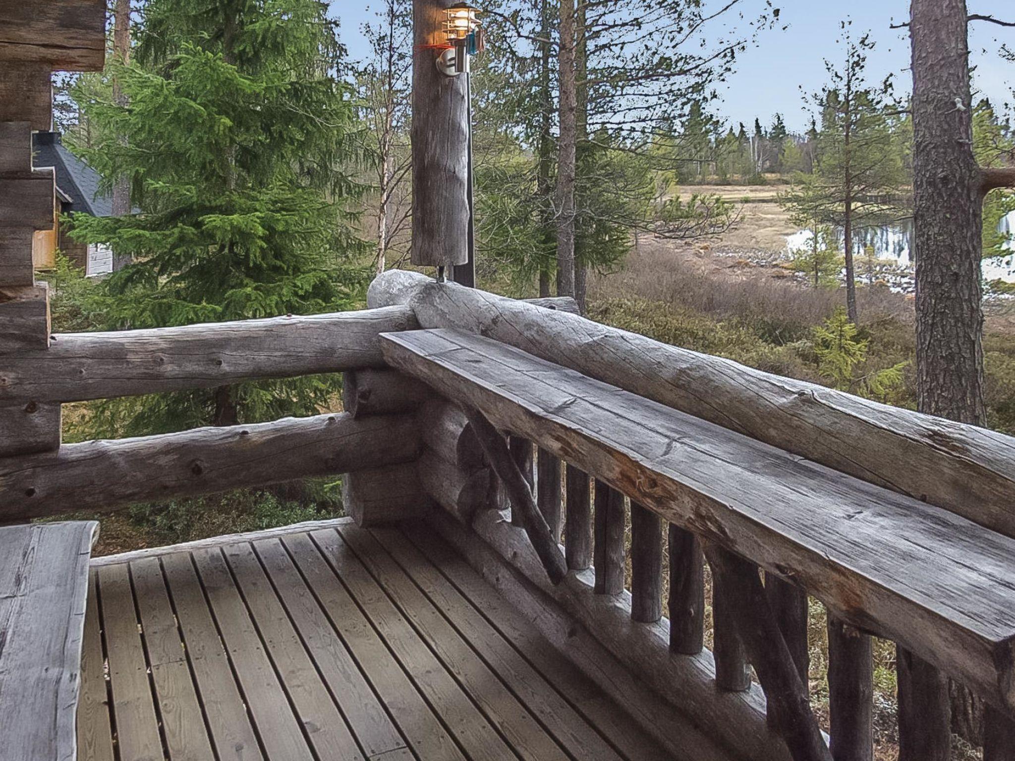 Foto 23 - Casa de 1 habitación en Kuusamo con sauna y vistas a la montaña