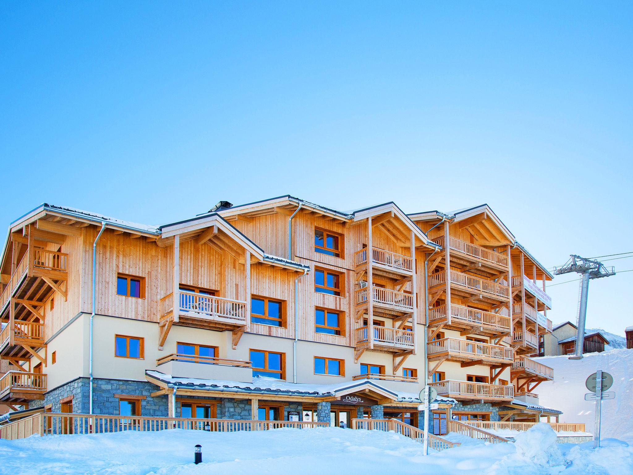 Foto 43 - Apartment mit 1 Schlafzimmer in La Plagne Tarentaise mit schwimmbad und blick auf die berge