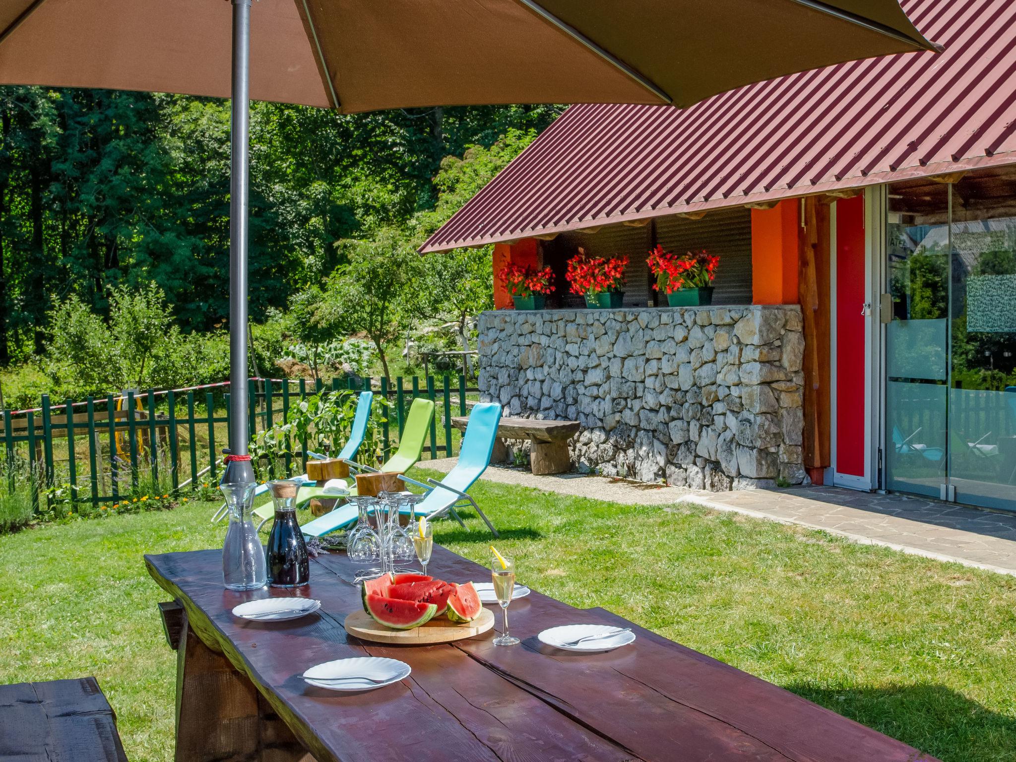 Photo 2 - Maison de 3 chambres à Fužine avec piscine privée