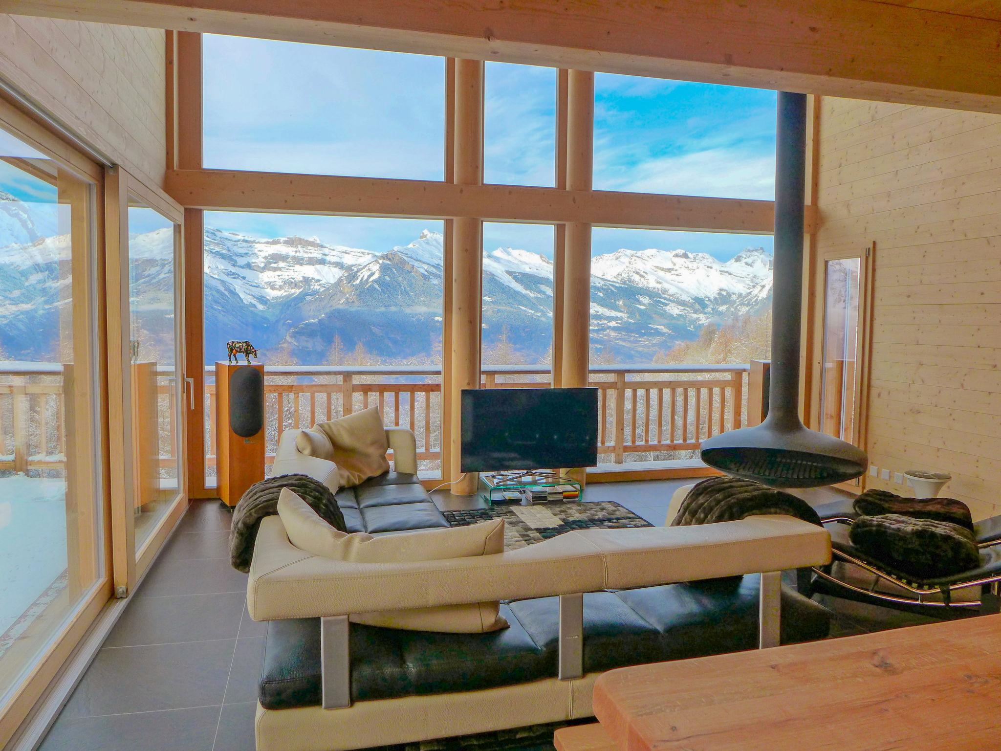 Foto 5 - Casa de 5 quartos em Nendaz com jardim e terraço