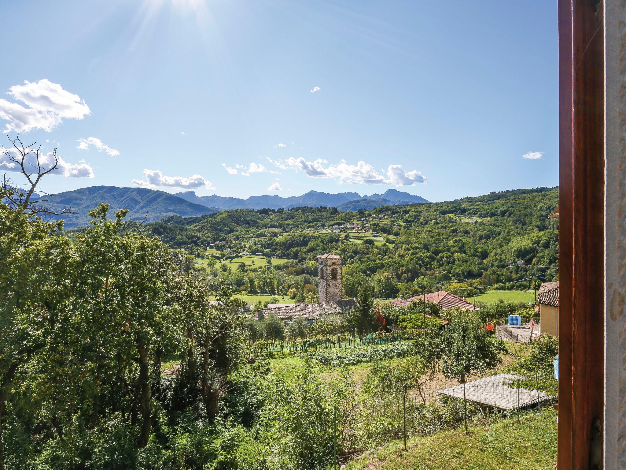 Foto 4 - Appartamento con 2 camere da letto a Villa Collemandina con piscina e giardino