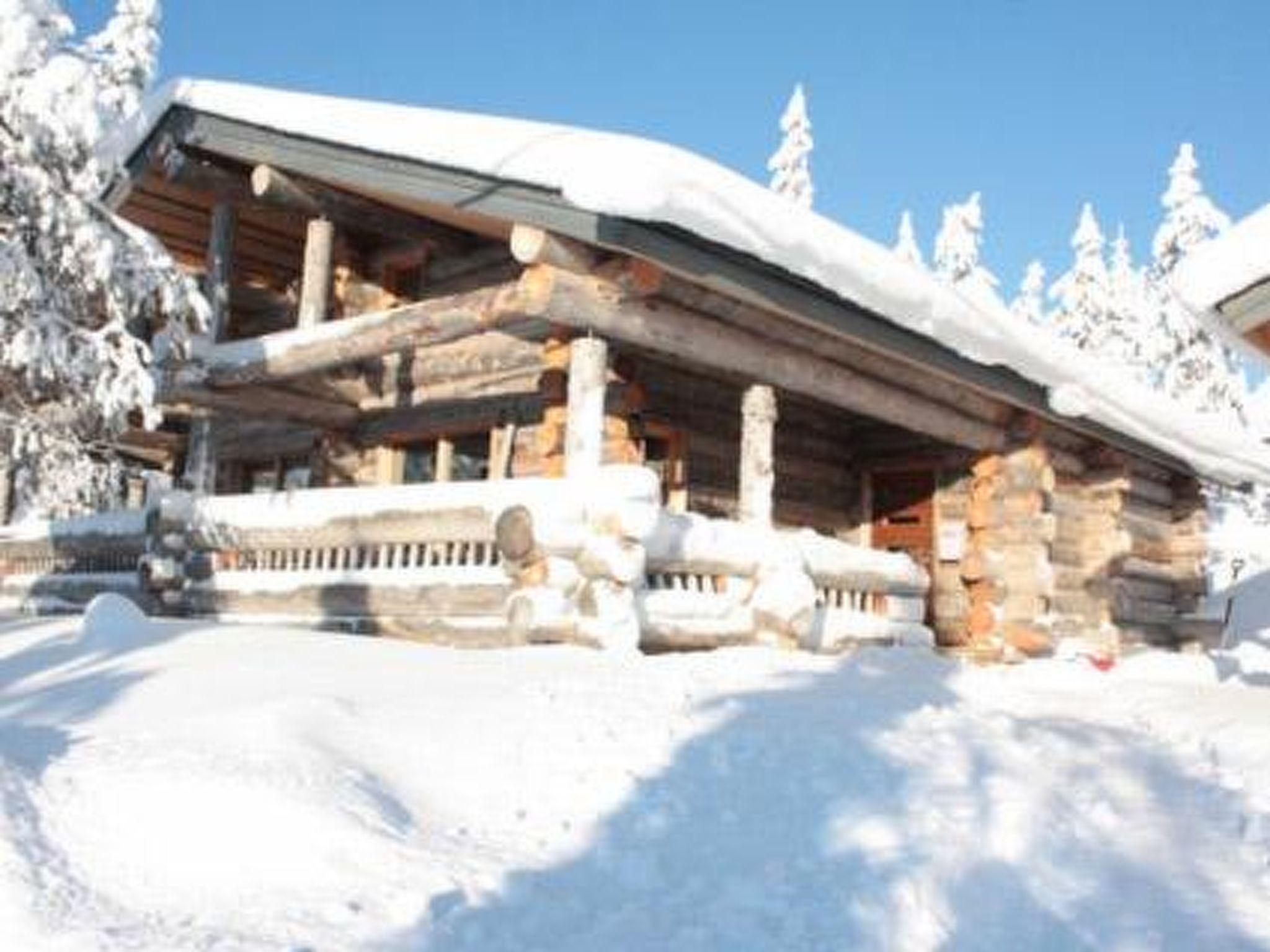 Foto 1 - Casa de 4 habitaciones en Kuusamo con sauna y vistas a la montaña