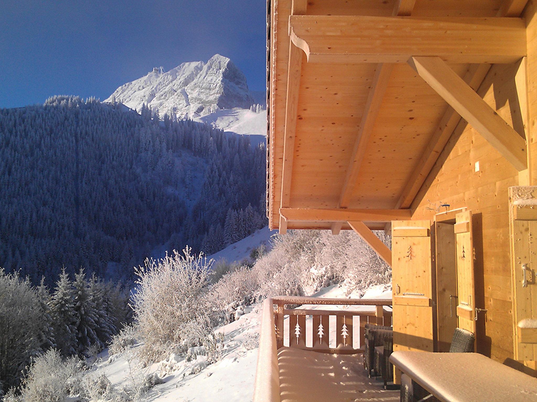 Foto 23 - Casa con 3 camere da letto a Gruyères con terrazza