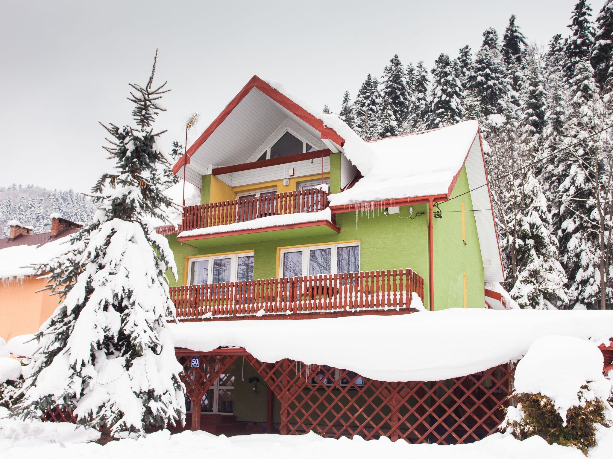 Foto 1 - Casa con 8 camere da letto a Baligród con giardino e vista sulle montagne