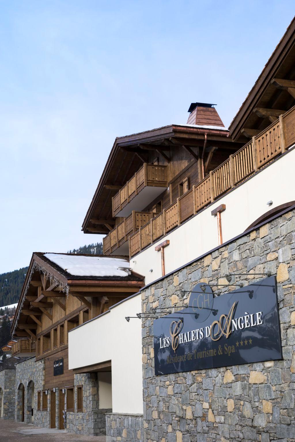 Photo 1 - Appartement de 2 chambres à Châtel avec piscine et vues sur la montagne