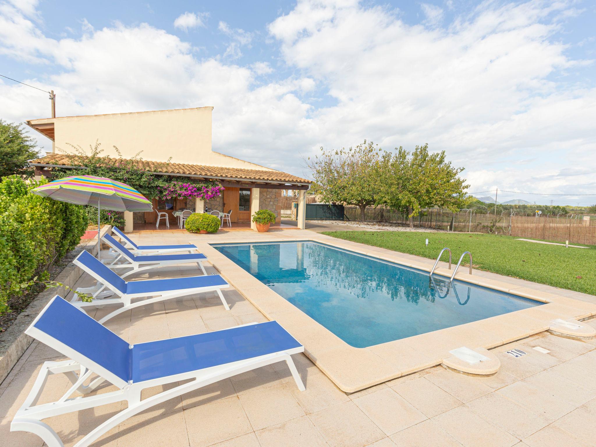 Foto 1 - Casa de 4 habitaciones en Muro con piscina privada y vistas al mar