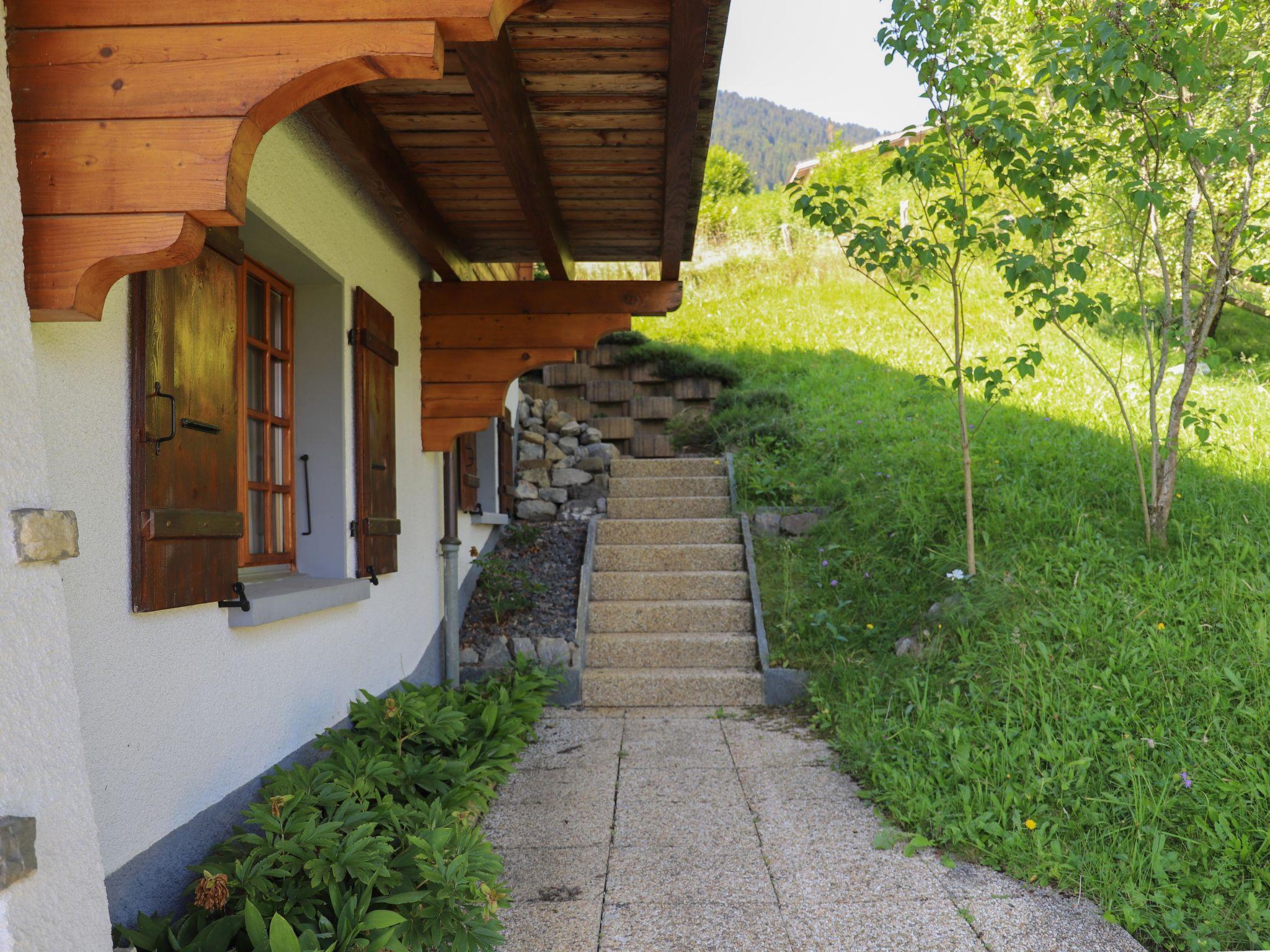 Foto 34 - Casa de 2 habitaciones en Ollon con jardín y vistas a la montaña