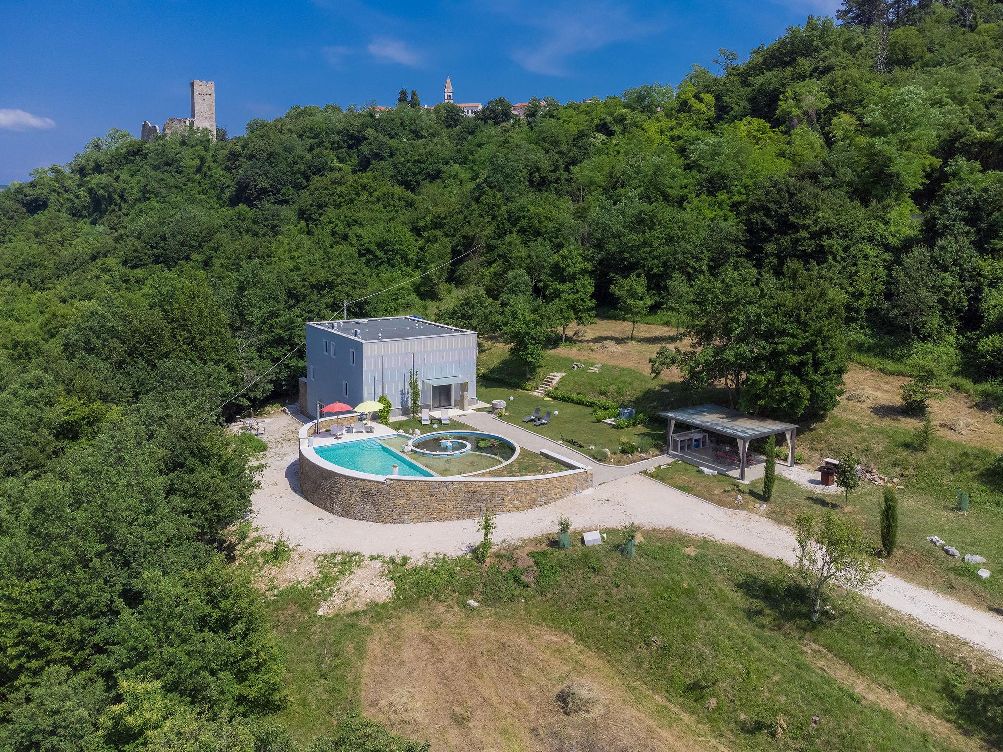 Foto 40 - Casa con 3 camere da letto a Buje con piscina privata e giardino