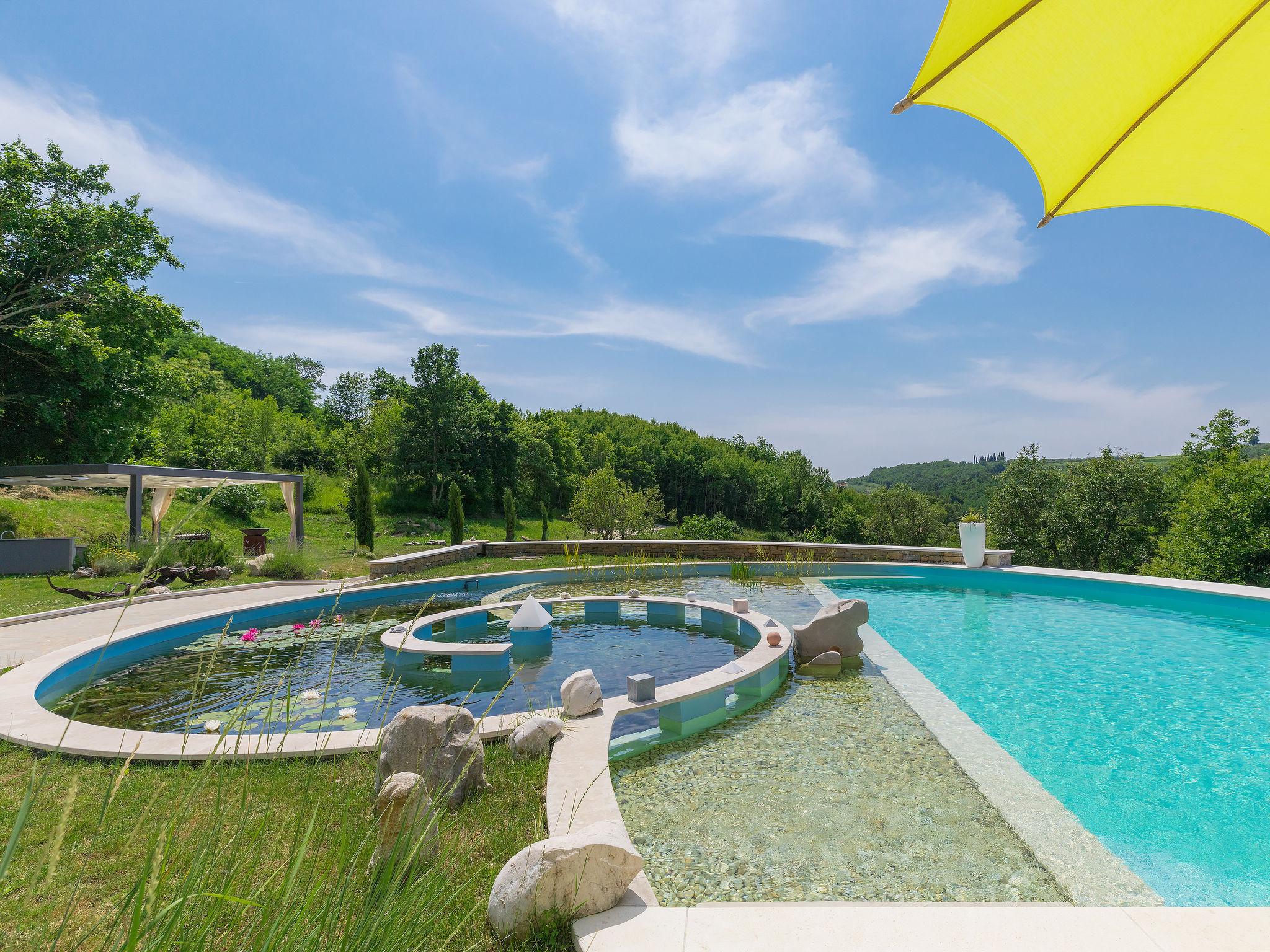 Foto 5 - Casa de 3 habitaciones en Buje con piscina privada y jardín