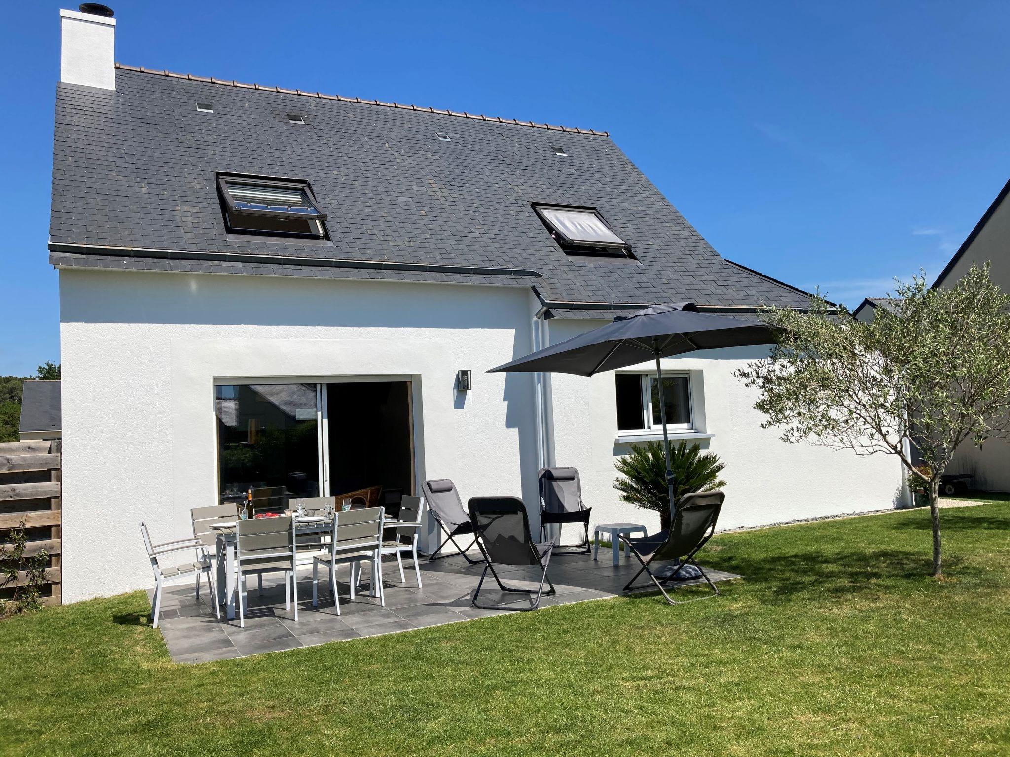 Photo 1 - Maison de 3 chambres à Saint-Philibert avec jardin et vues à la mer