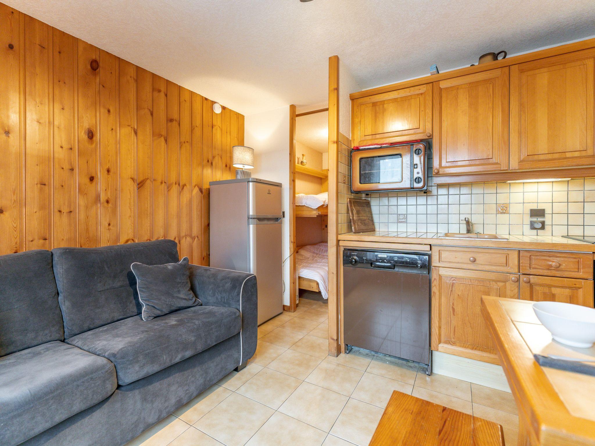 Foto 2 - Apartamento de 1 habitación en Saint-Gervais-les-Bains con vistas a la montaña