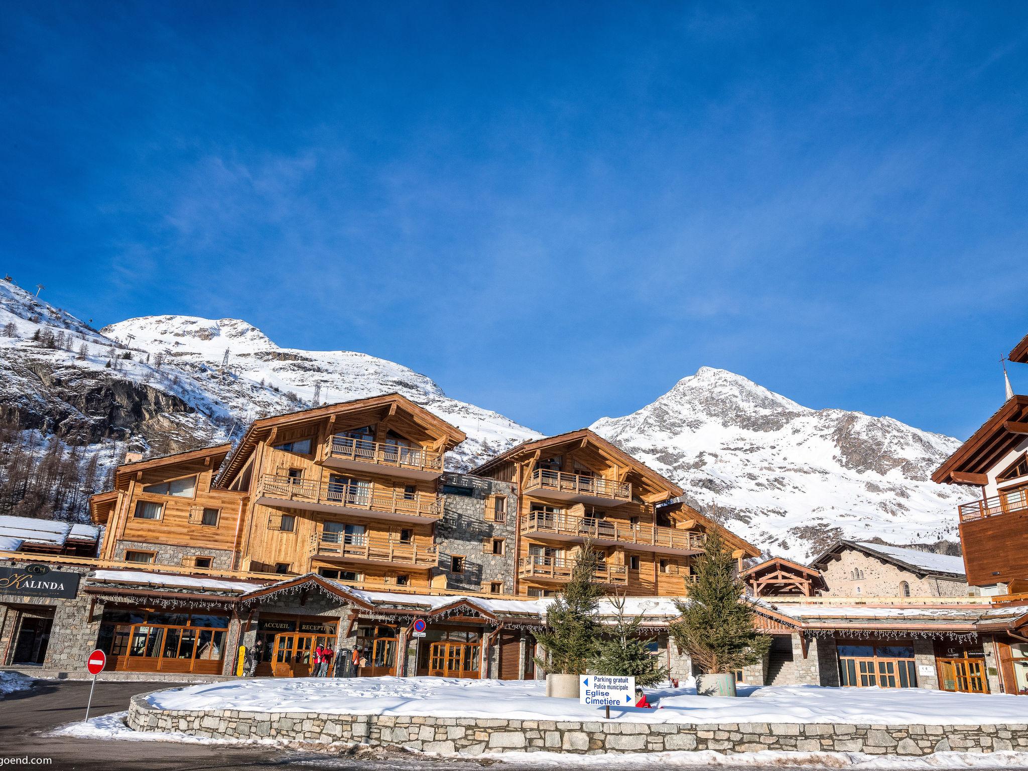 Foto 1 - Apartamento de 1 quarto em Tignes com piscina e vista para a montanha