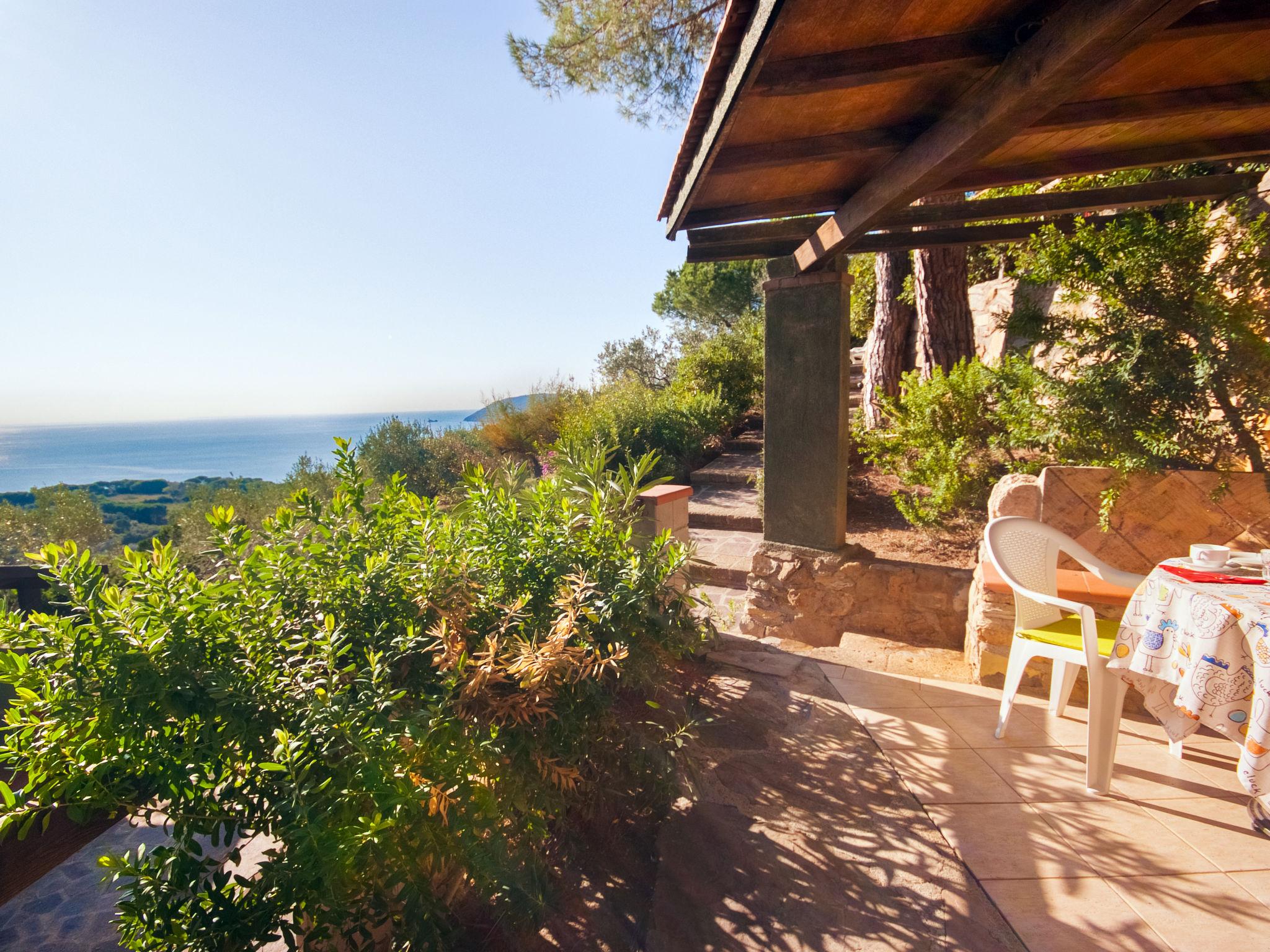 Foto 2 - Casa em Capoliveri com jardim e vistas do mar