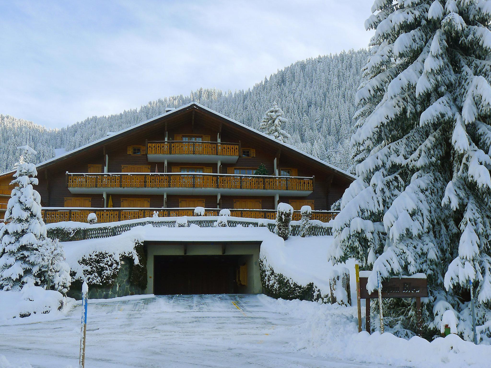 Photo 16 - Appartement de 1 chambre à Ollon avec sauna et vues sur la montagne