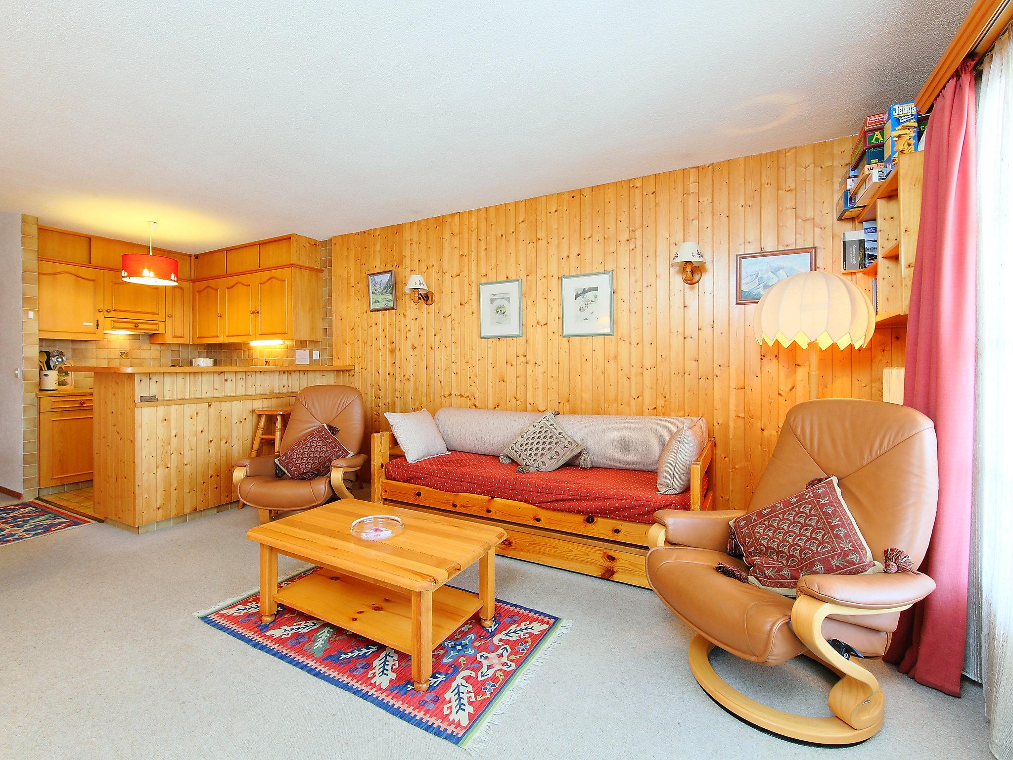 Foto 6 - Apartment mit 1 Schlafzimmer in Ollon mit sauna und blick auf die berge