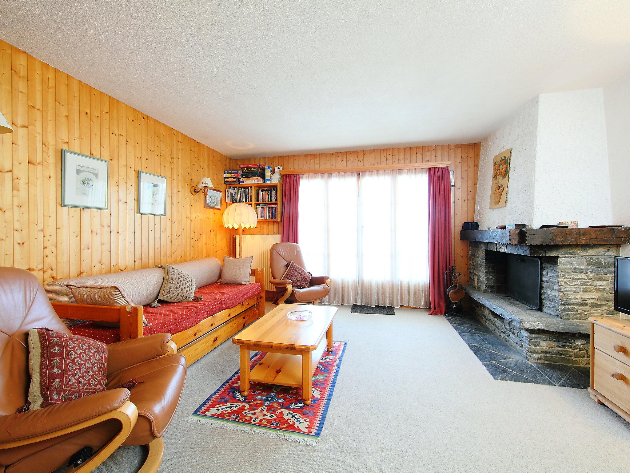 Foto 2 - Apartment mit 1 Schlafzimmer in Ollon mit sauna und blick auf die berge