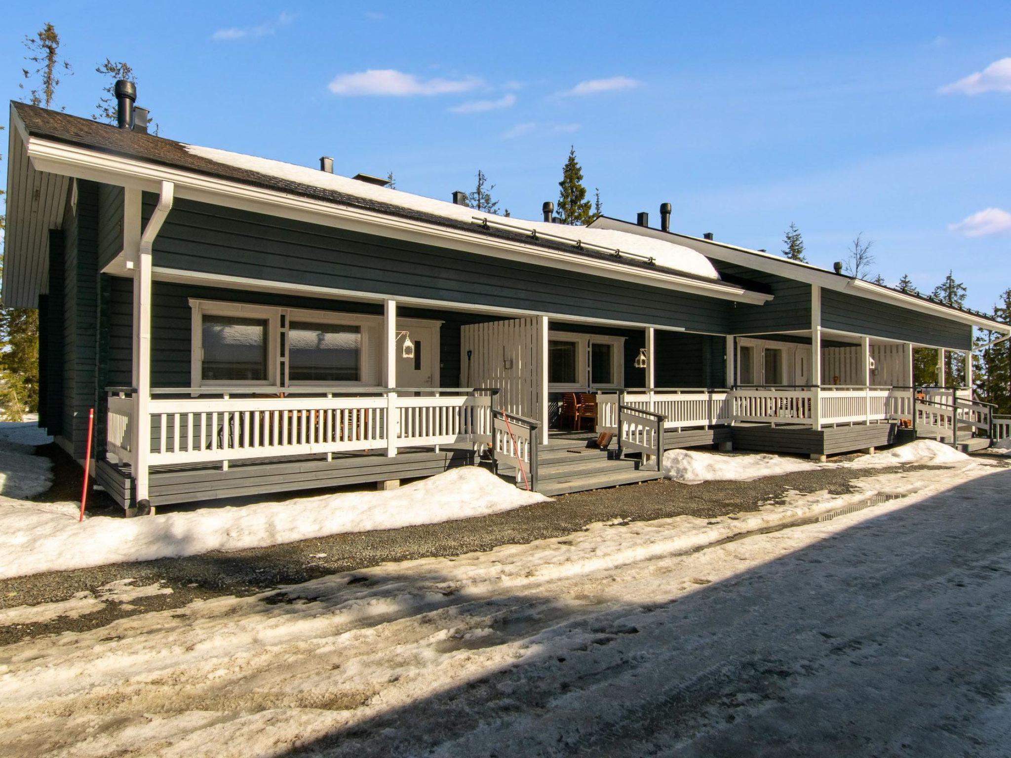 Foto 19 - Haus mit 1 Schlafzimmer in Kuusamo mit sauna und blick auf die berge