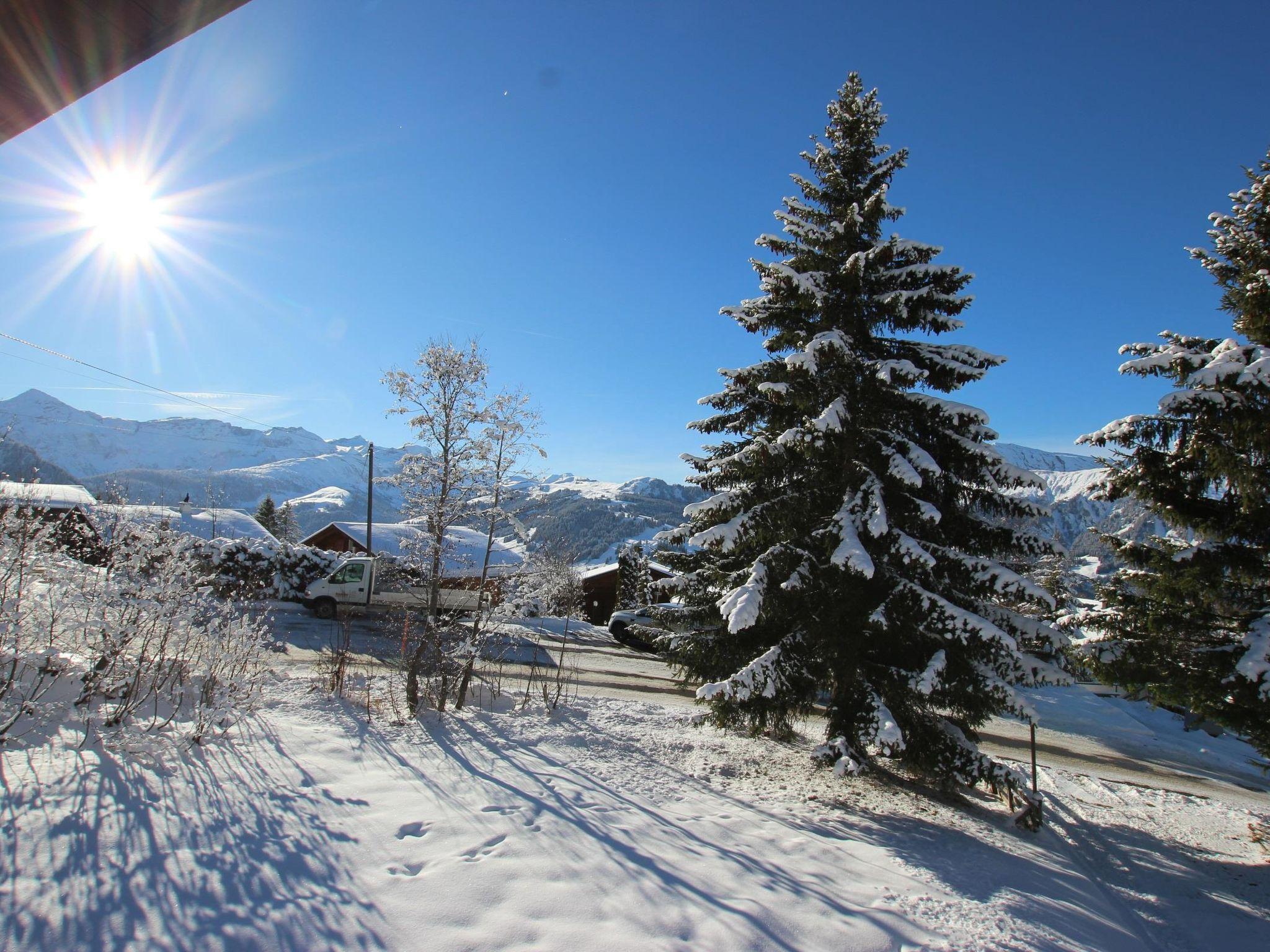 Photo 12 - Appartement de 4 chambres à Lenk avec sauna et vues sur la montagne