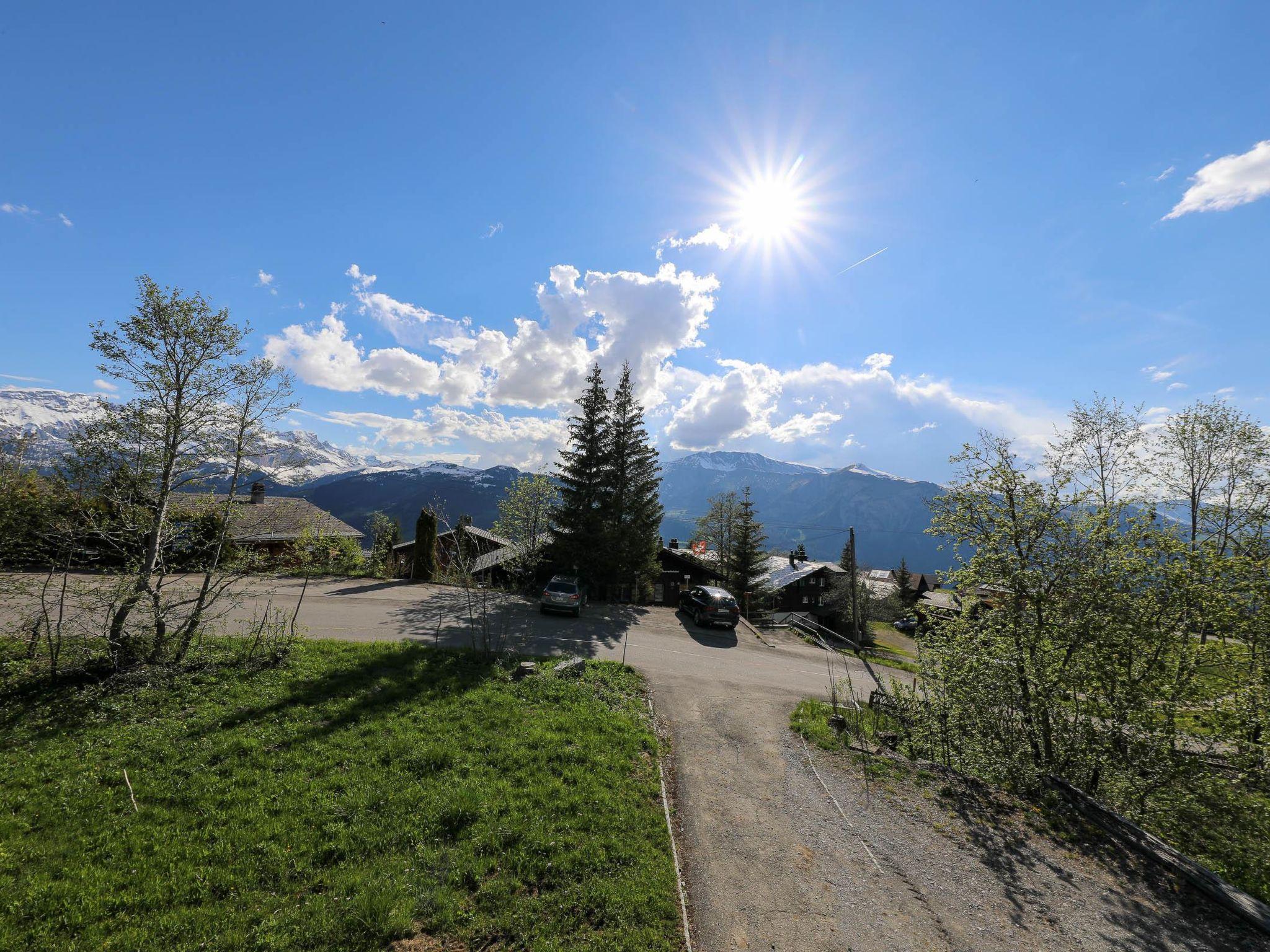 Foto 3 - Apartamento de 4 quartos em Lenk com sauna e vista para a montanha