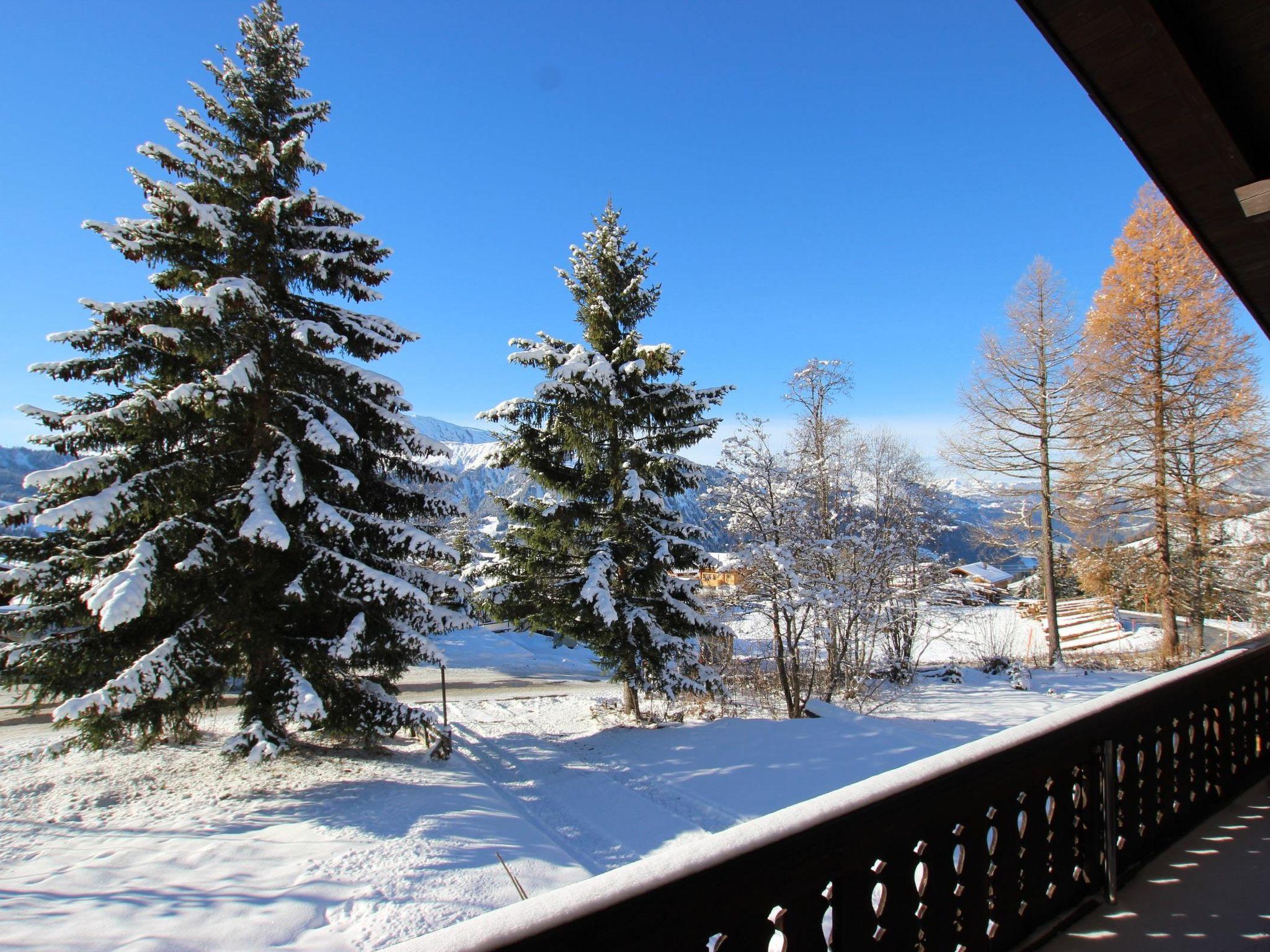 Foto 11 - Appartamento con 4 camere da letto a Lenk con sauna e vista sulle montagne