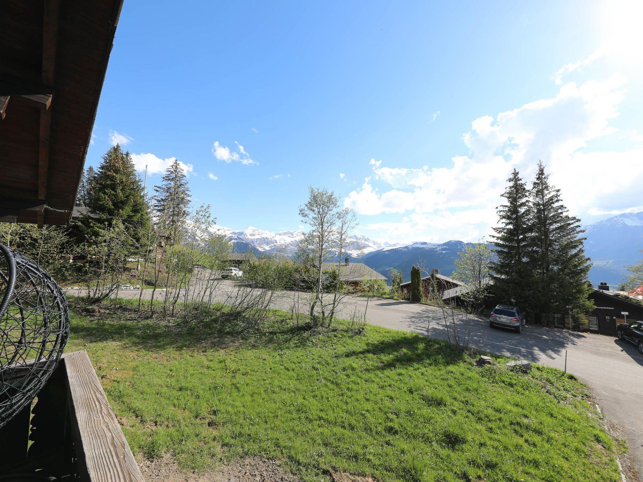 Foto 2 - Apartamento de 4 quartos em Lenk com sauna e vista para a montanha