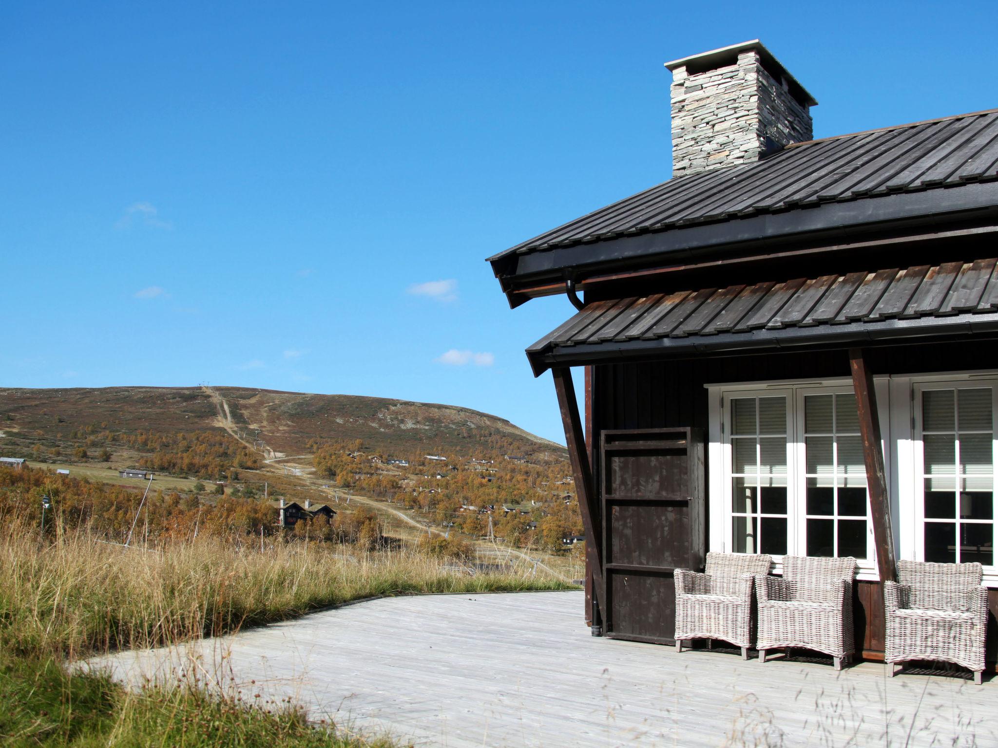 Foto 1 - Apartamento de 3 quartos em Geilo com piscina e terraço