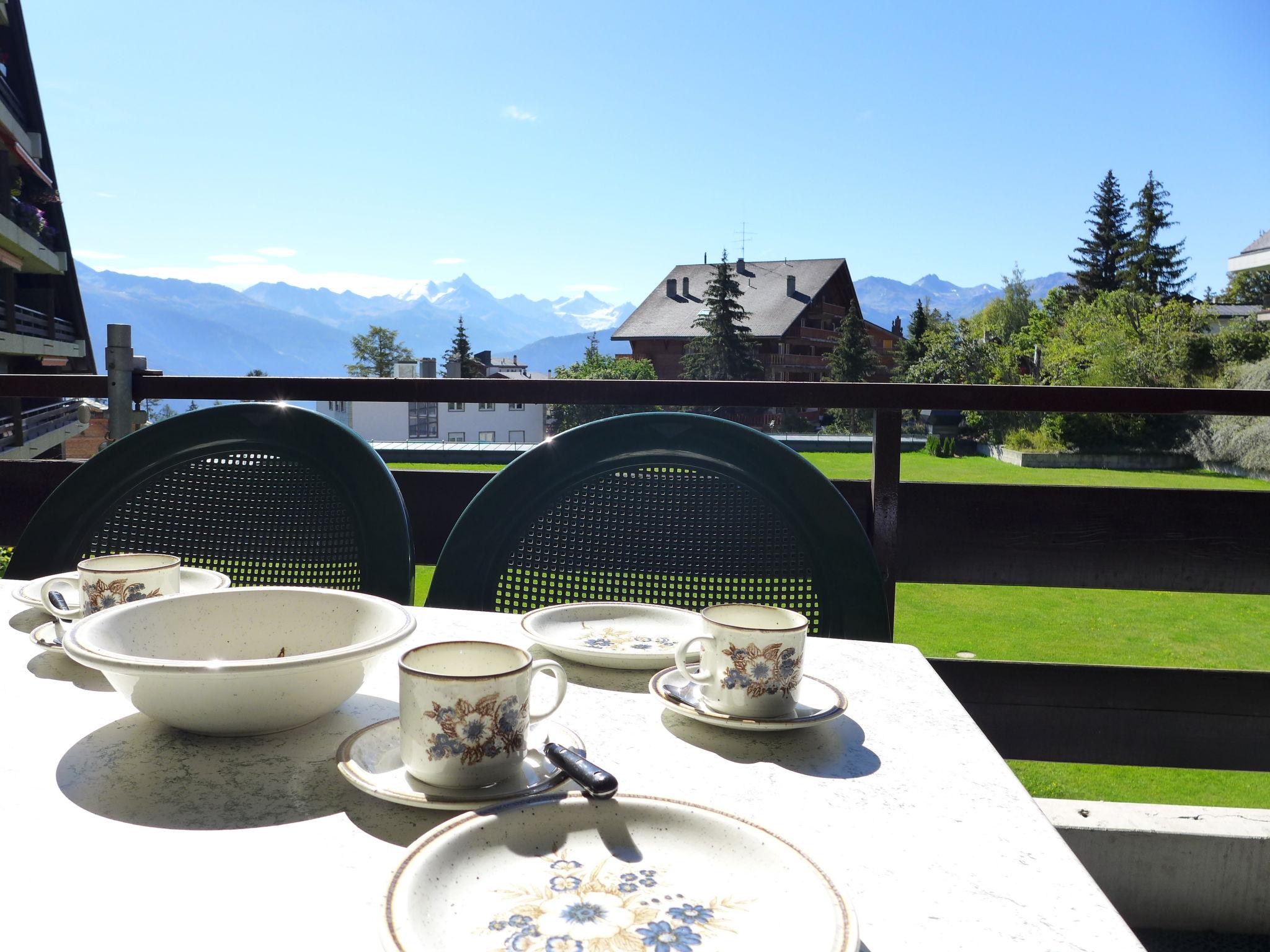 Foto 15 - Apartamento de 1 habitación en Crans-Montana con vistas a la montaña