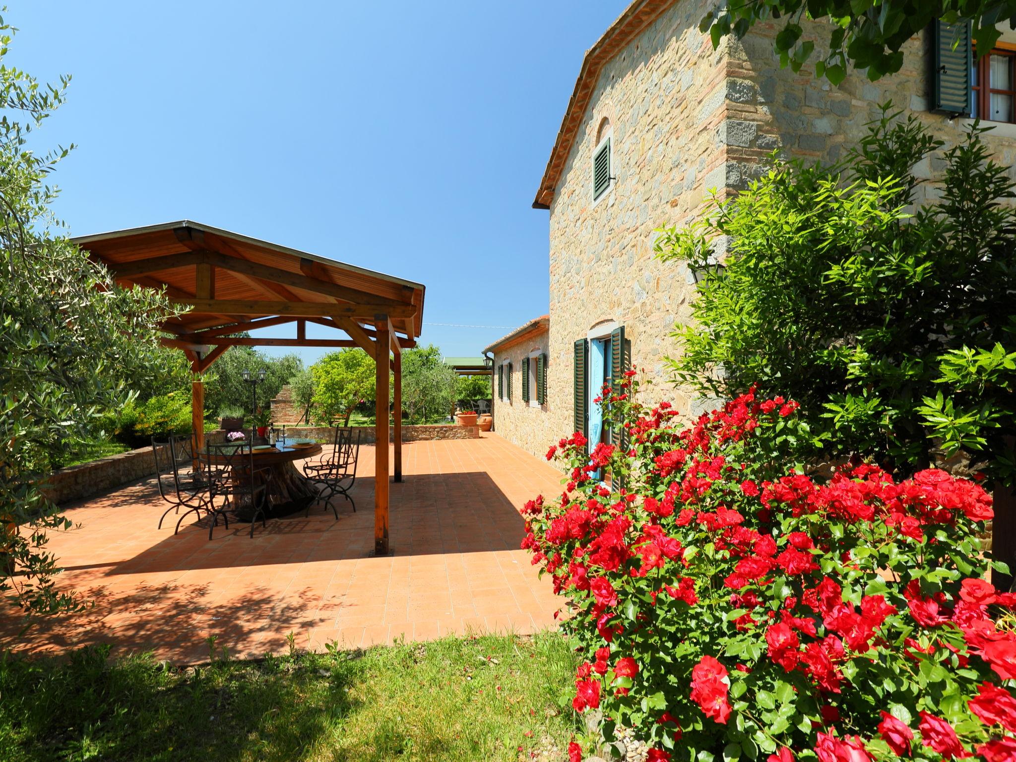 Photo 1 - Maison de 3 chambres à Cortona avec piscine et jardin