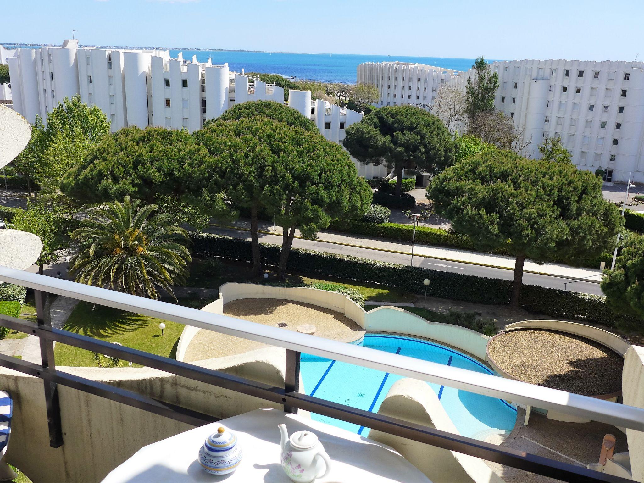 Foto 15 - Apartamento en La Grande-Motte con piscina y vistas al mar