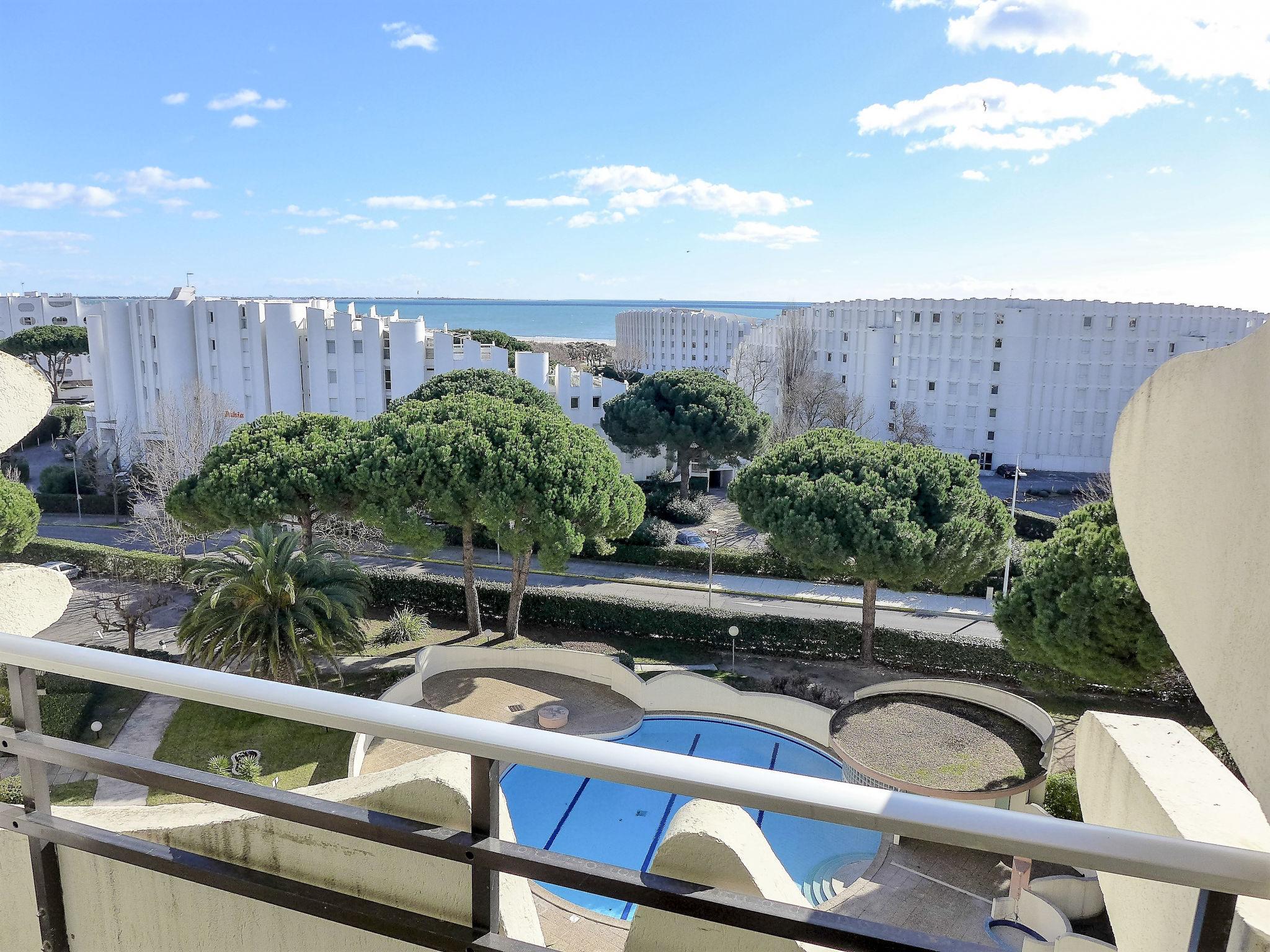 Foto 4 - Apartamento en La Grande-Motte con piscina y vistas al mar