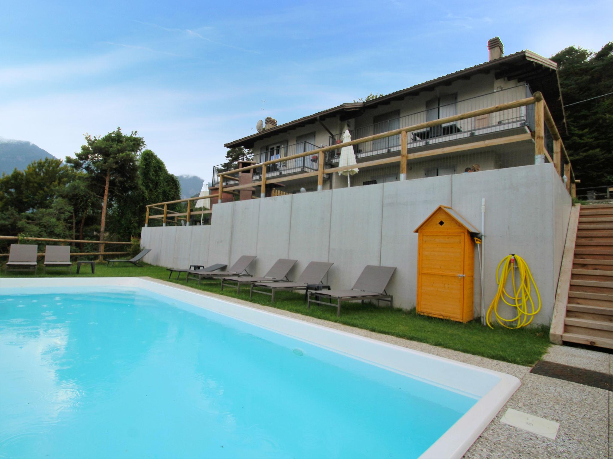 Foto 4 - Apartamento de 2 quartos em Ledro com piscina e jardim